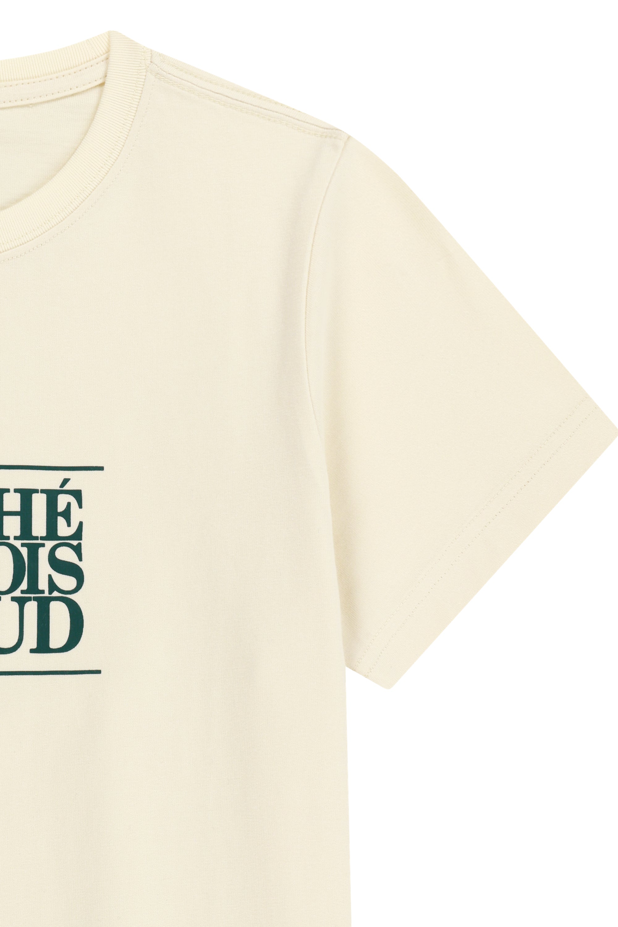 W Classic Logo Tee Cream