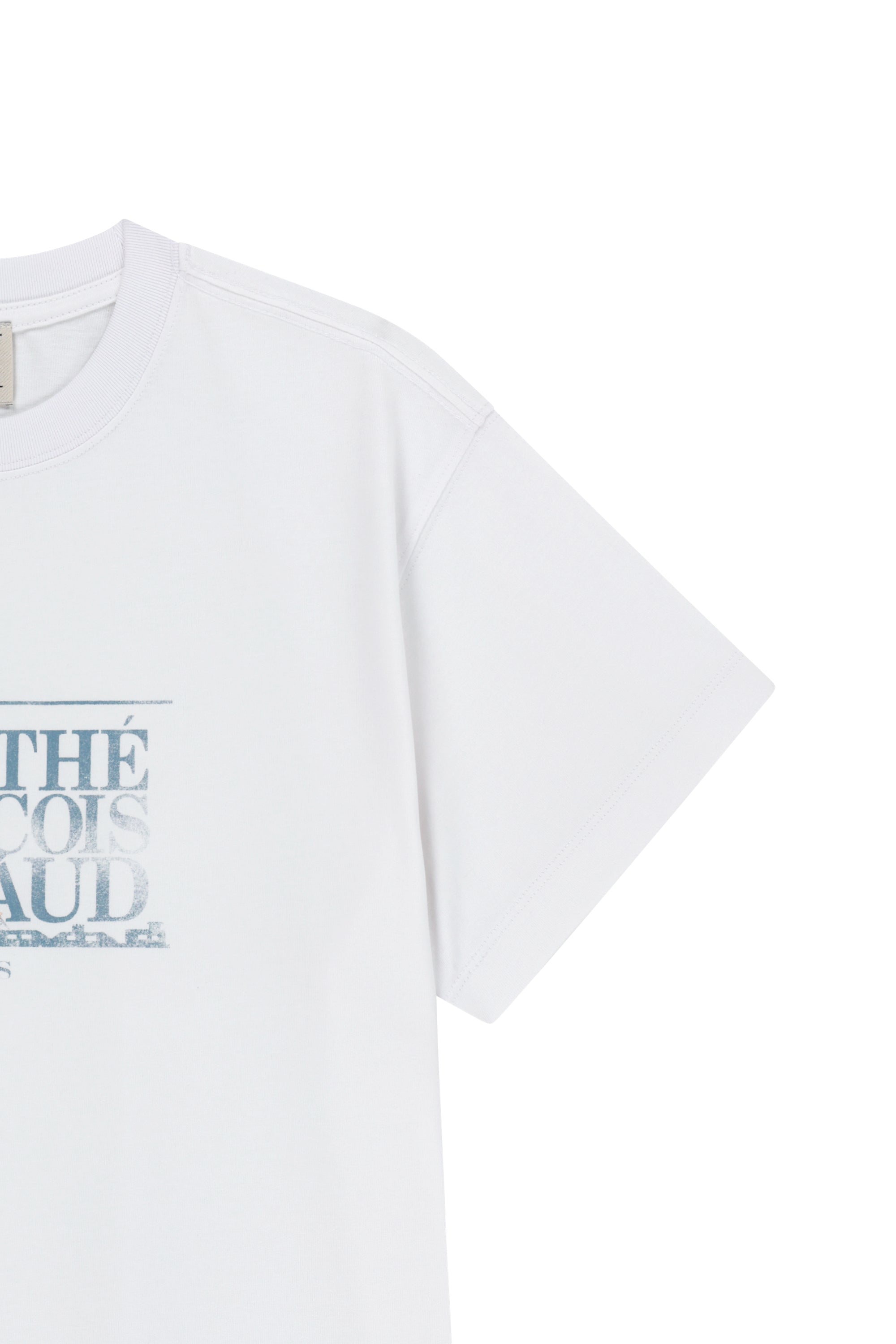 Eiffel Classic Logo Tee White