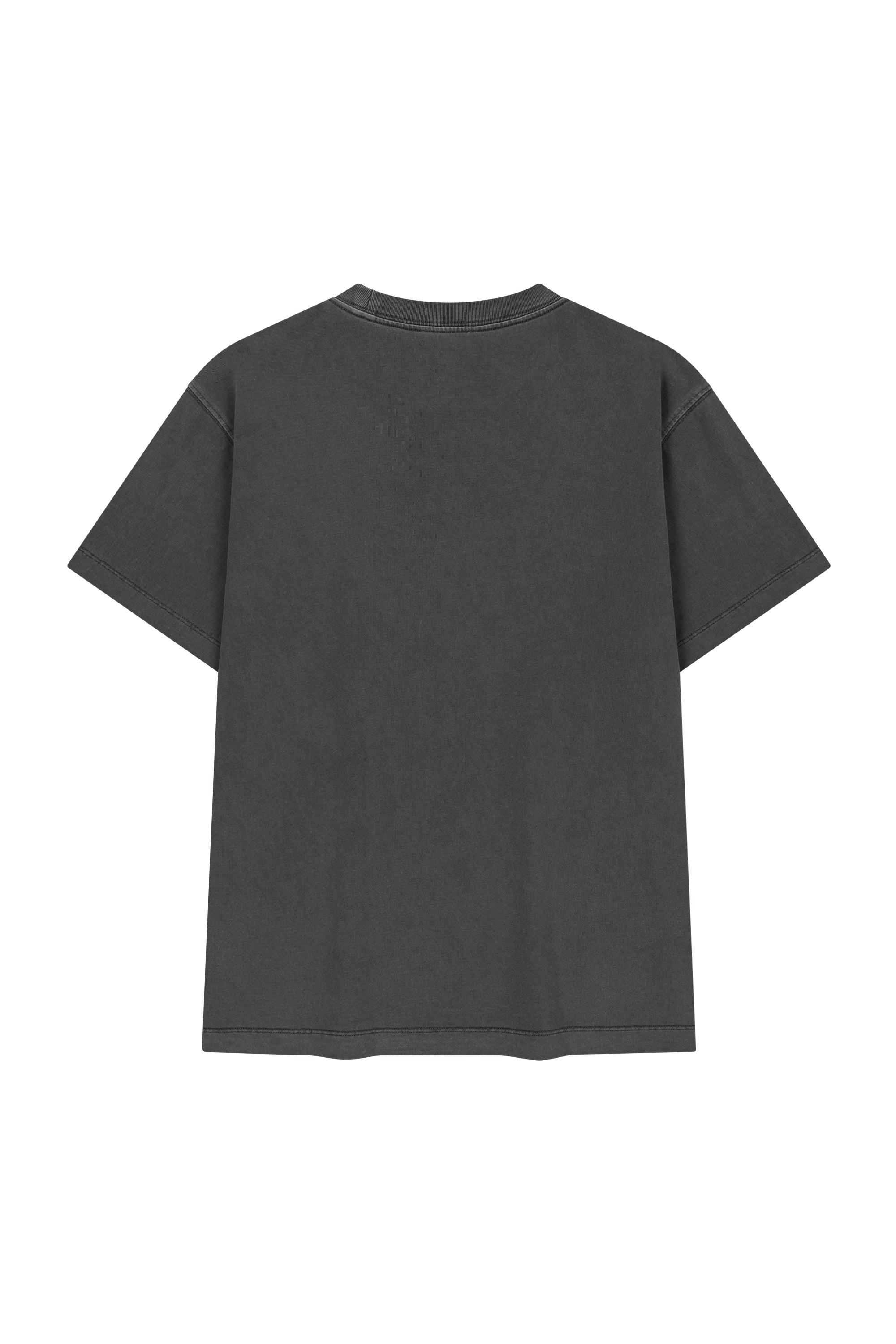 Vintage Drawing Ardeche Oversized Tee Charcoal
