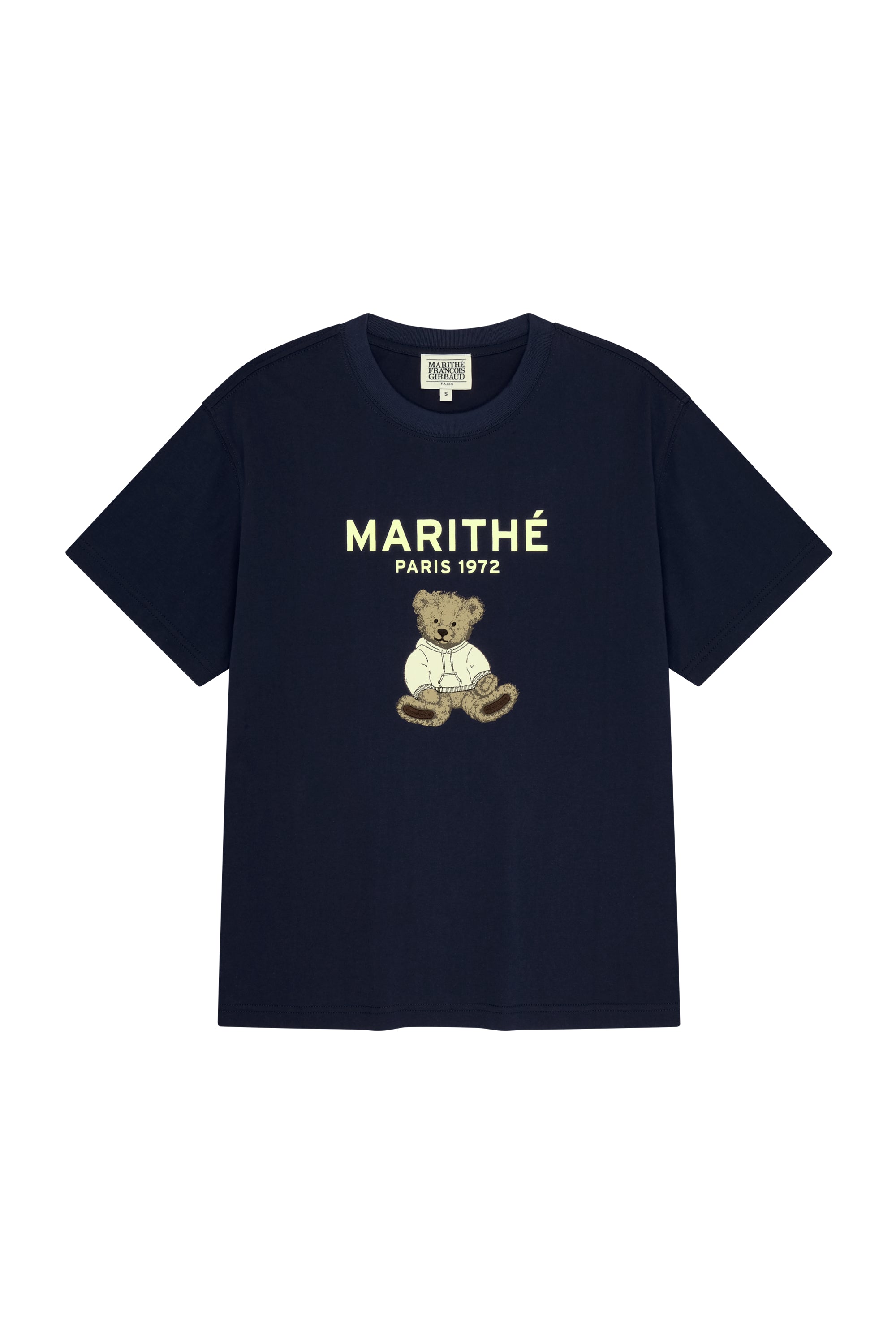 Doodle Bear Tee Navy