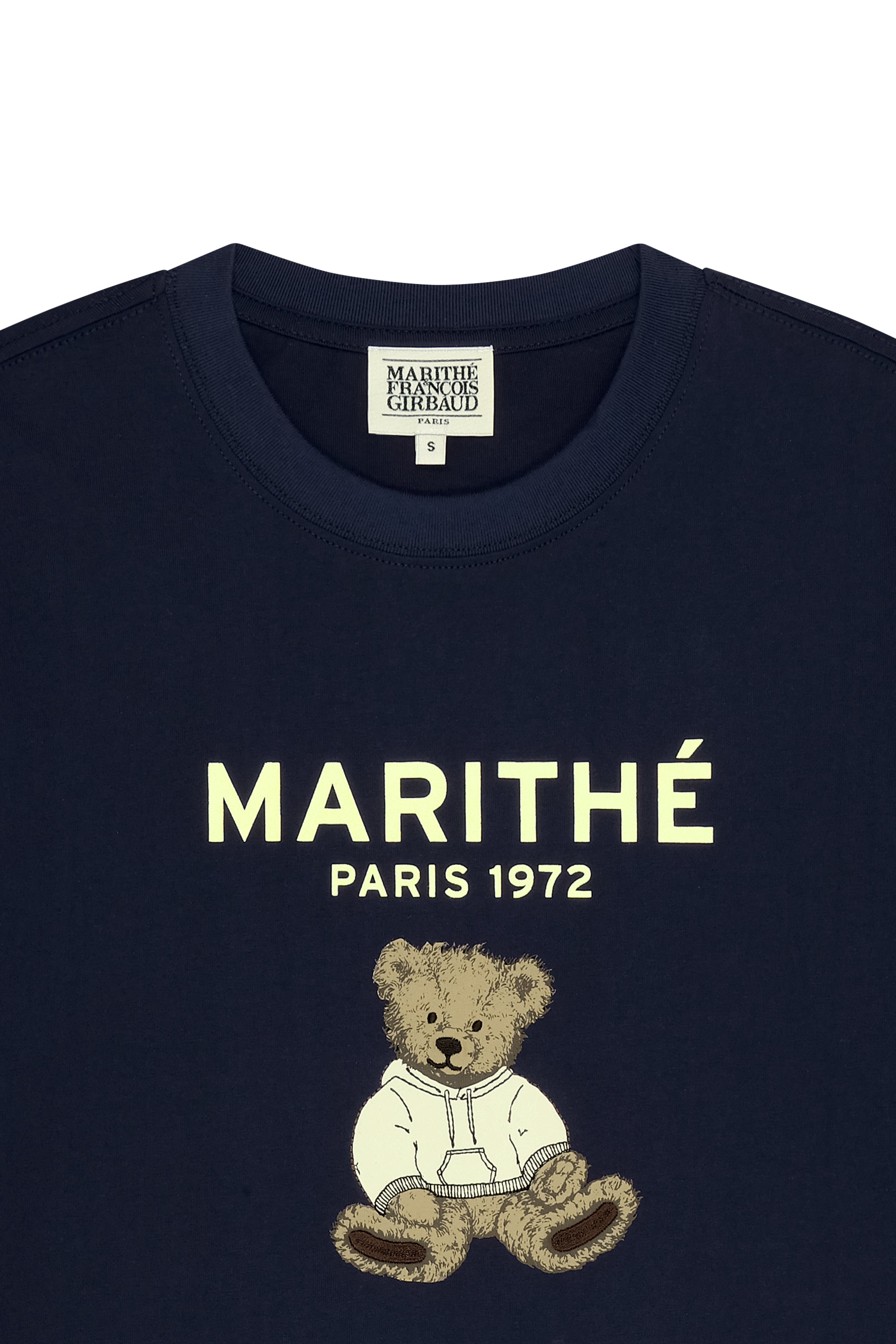 Doodle Bear Tee Navy