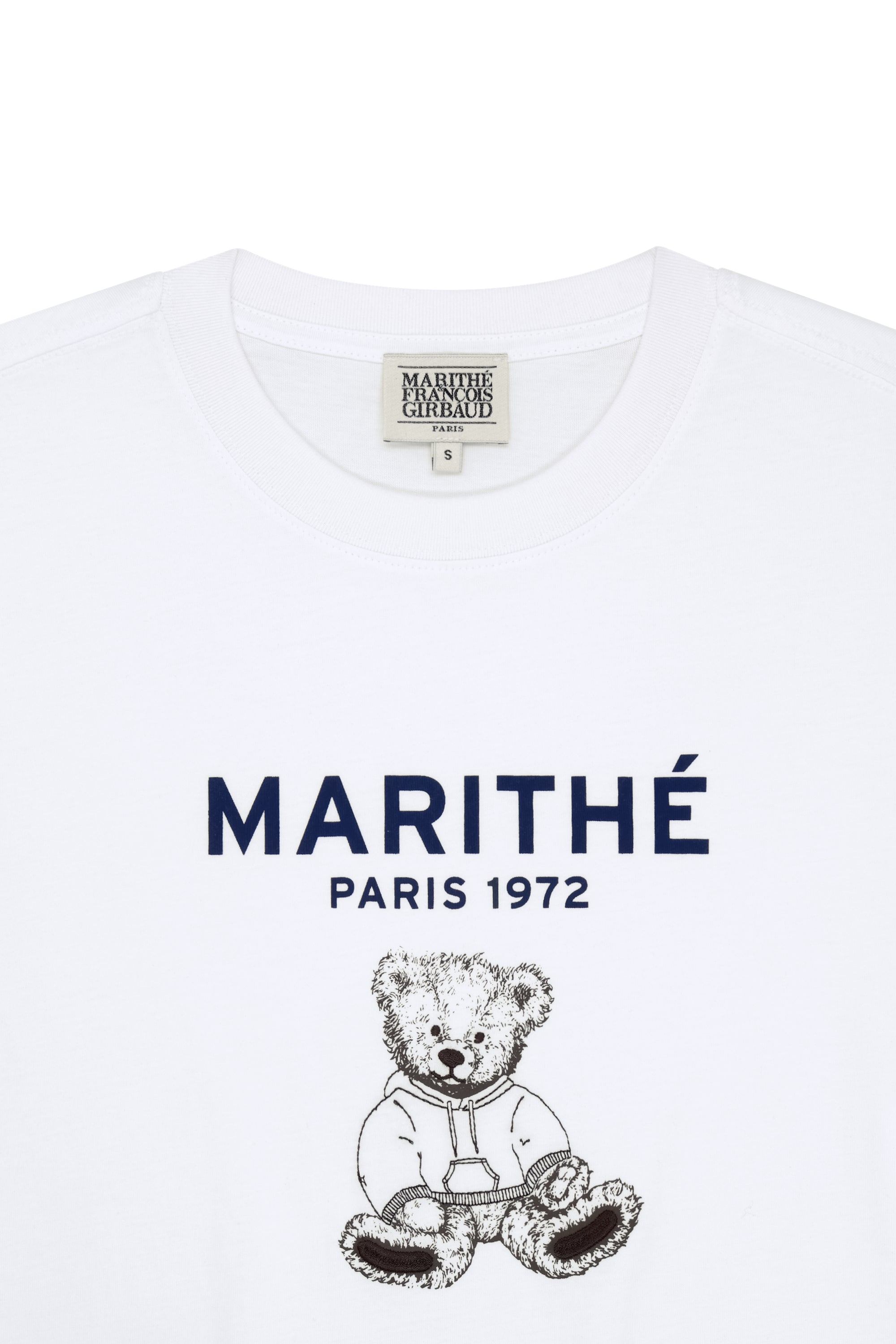 Doodle Bear Tee White