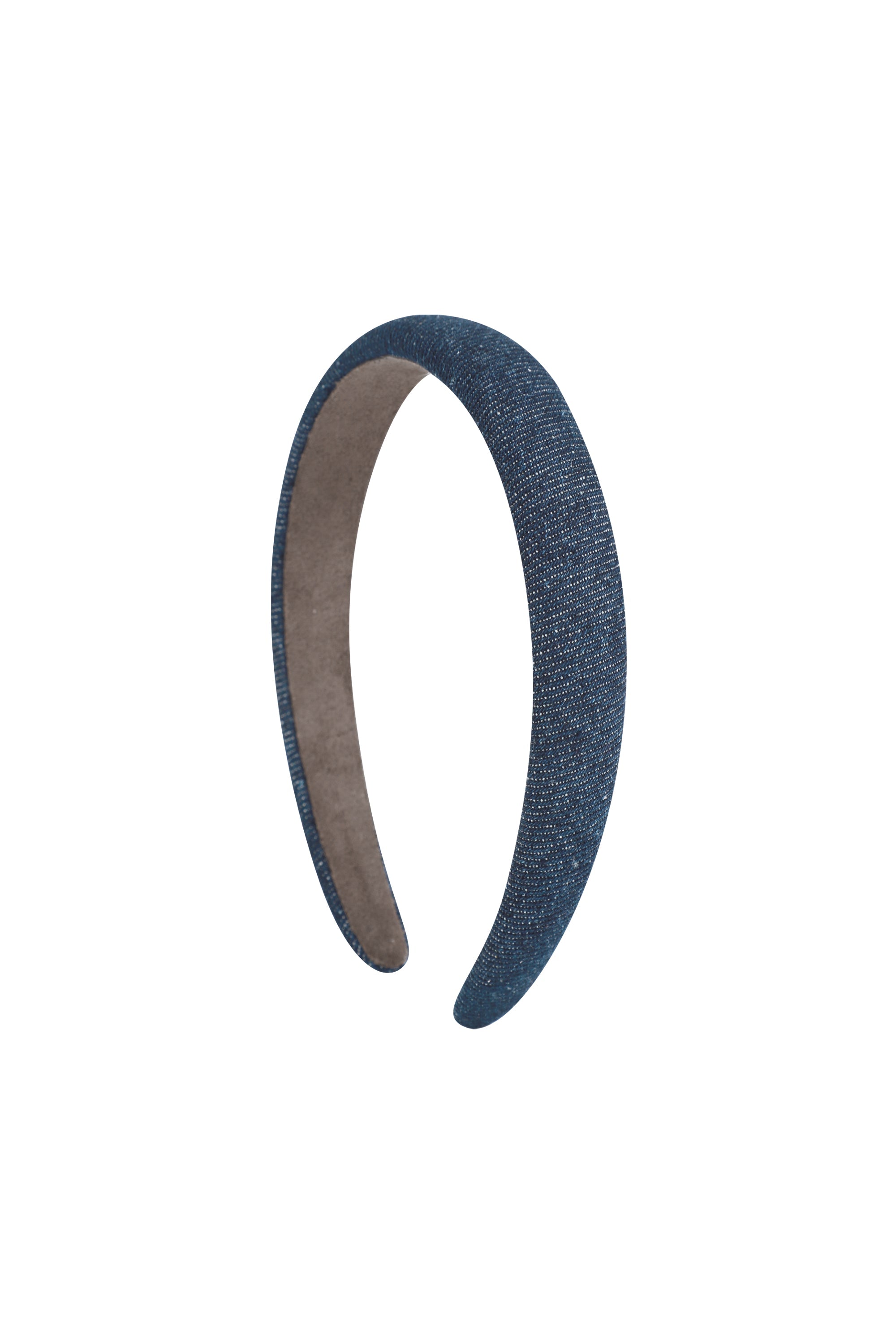 Regular Logo Slim Denim Hairband Indigo