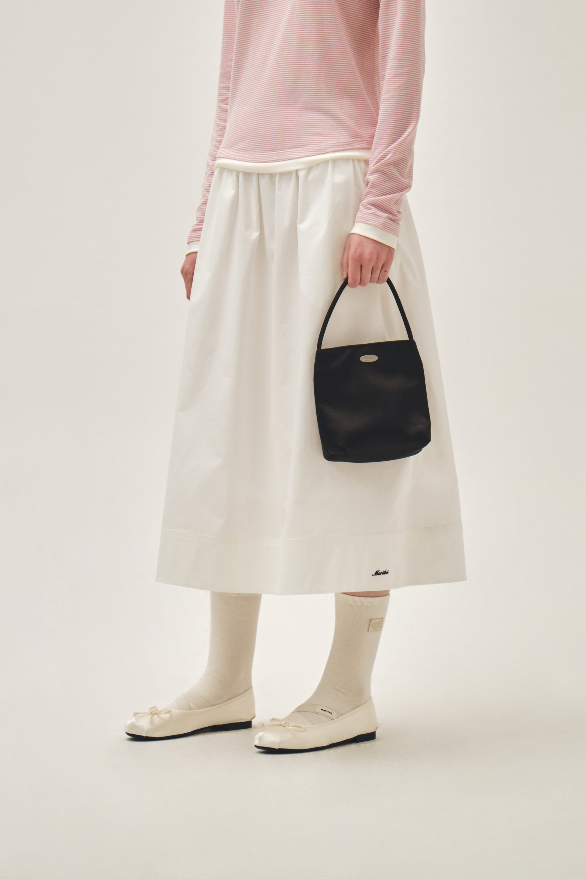 Regular Logo Mini Bag Black
