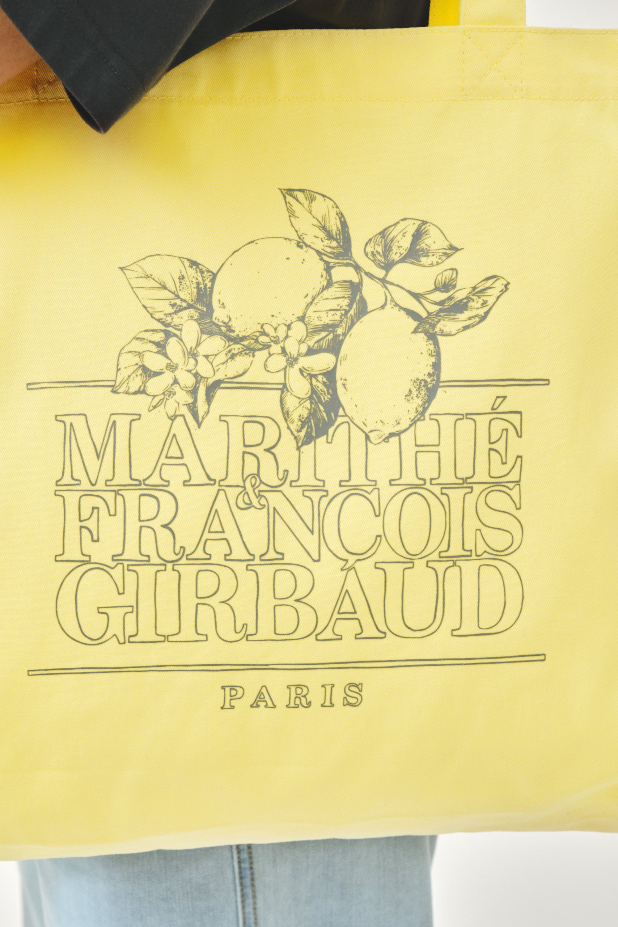 Lemon Classic Logo Eco Bag Light Yellow