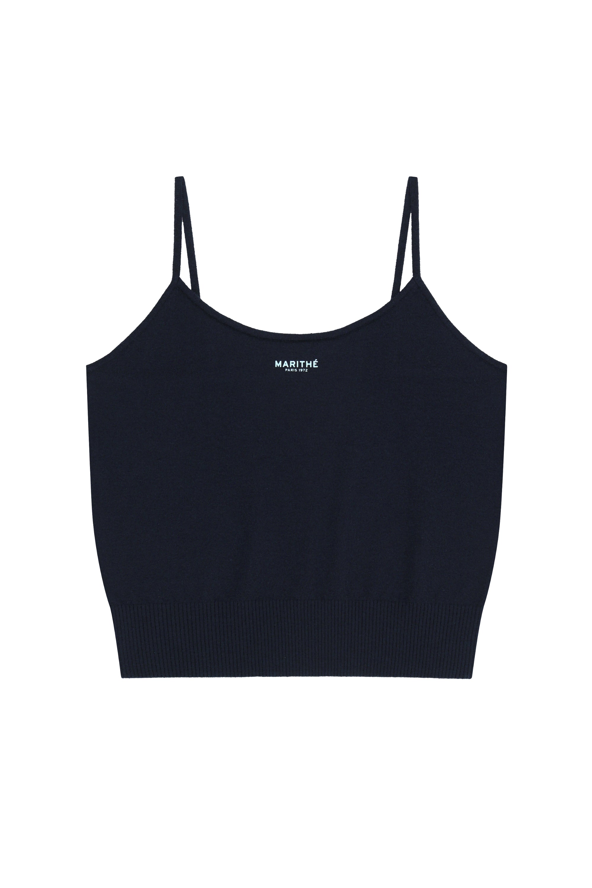 W Basic Knit Cardigan Setup Navy