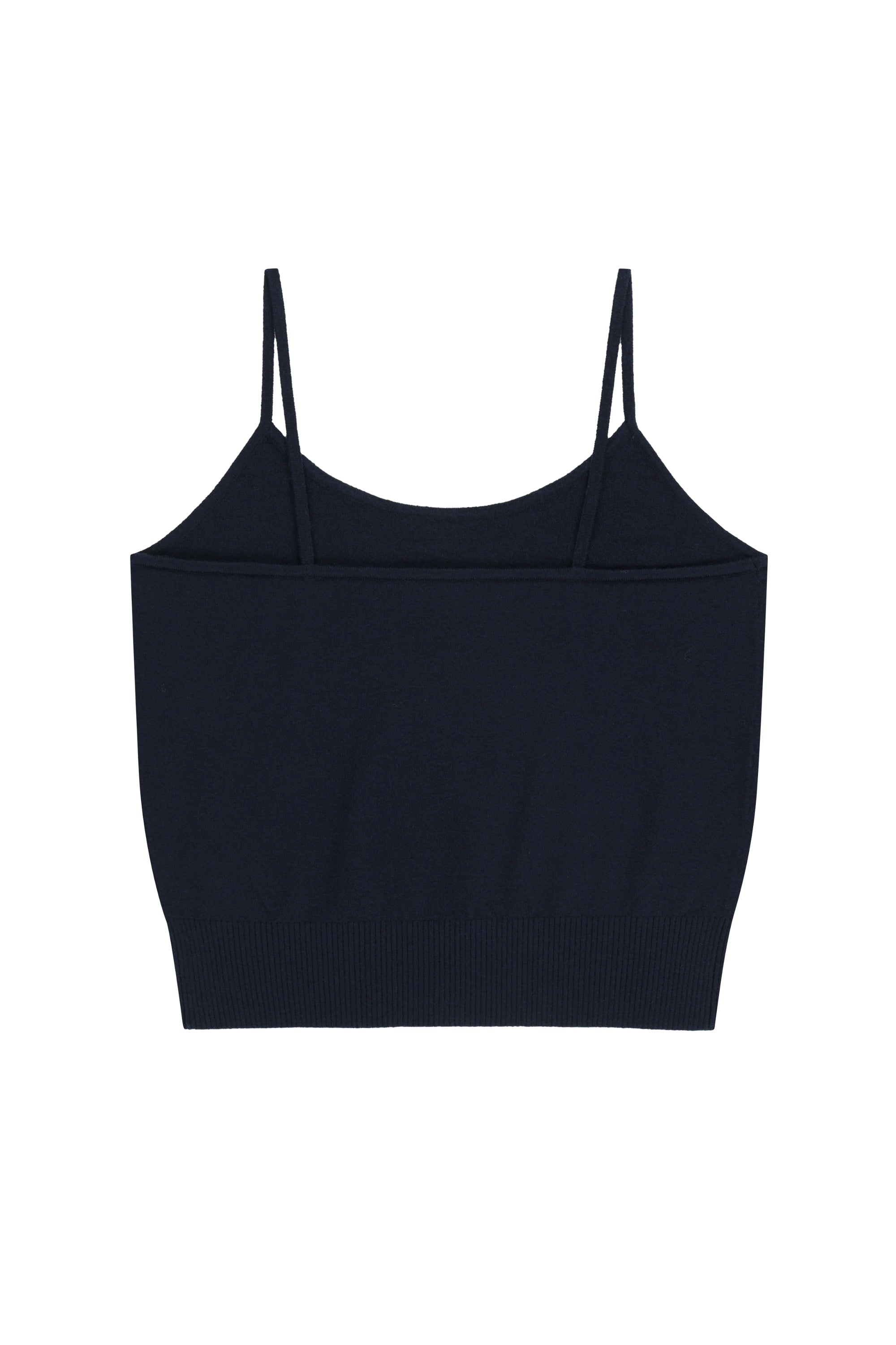 W Basic Knit Cardigan Setup Navy