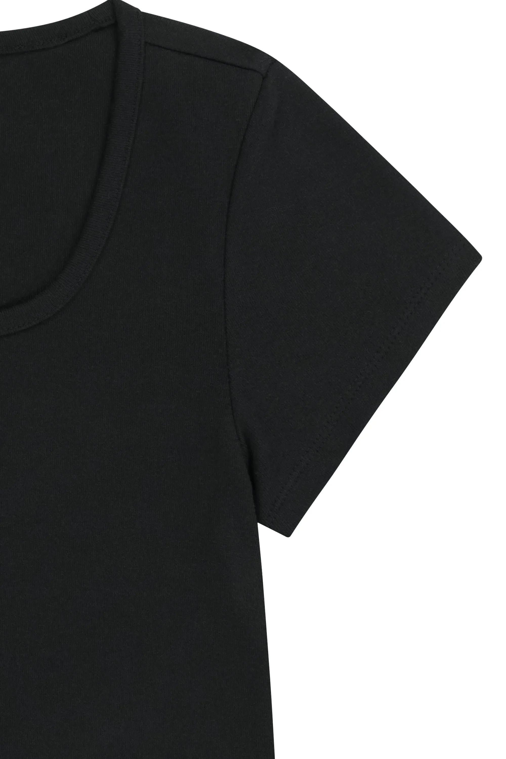 W Basic Mini Dress Black