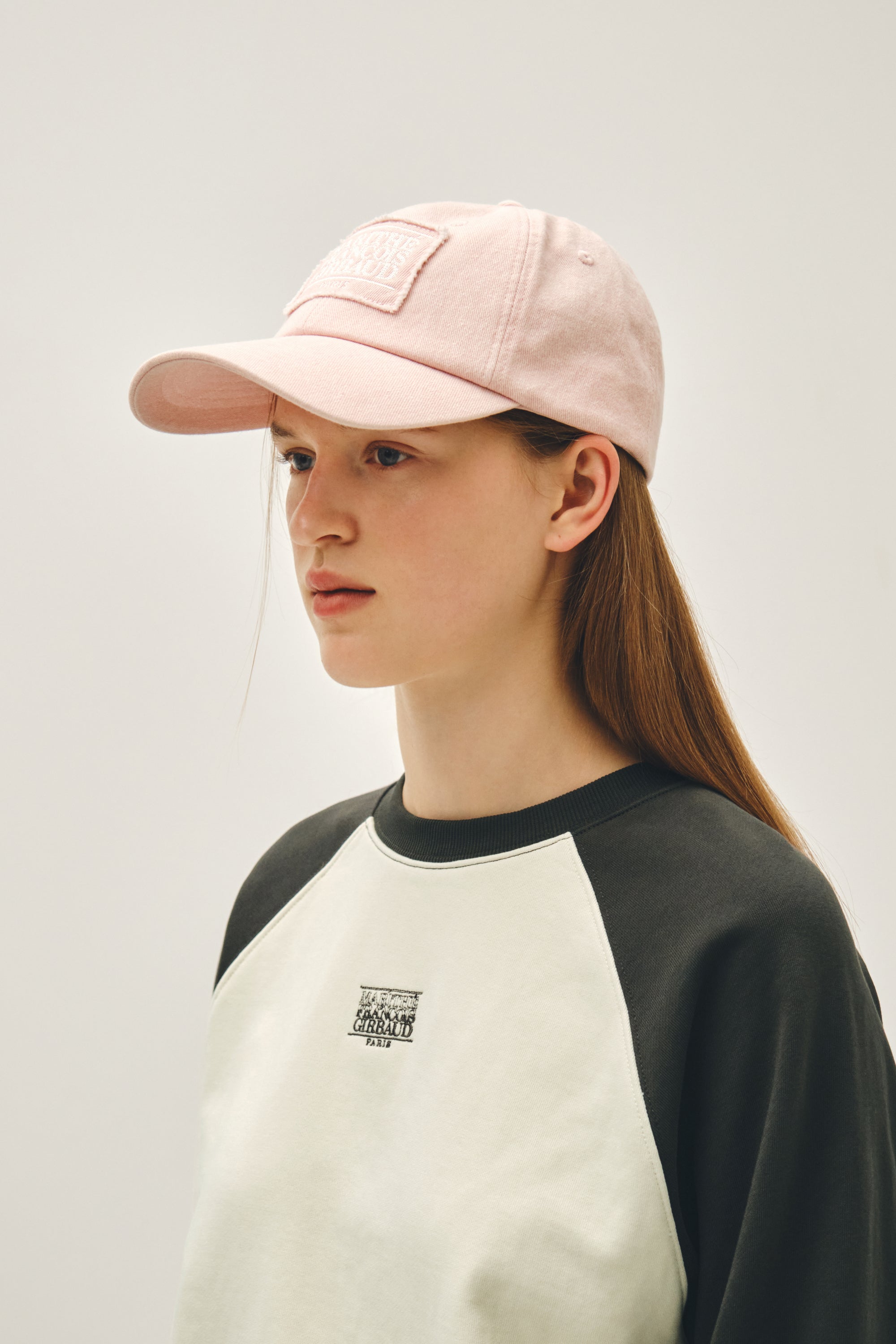 Pigment Small Classic Logo Cap Pink