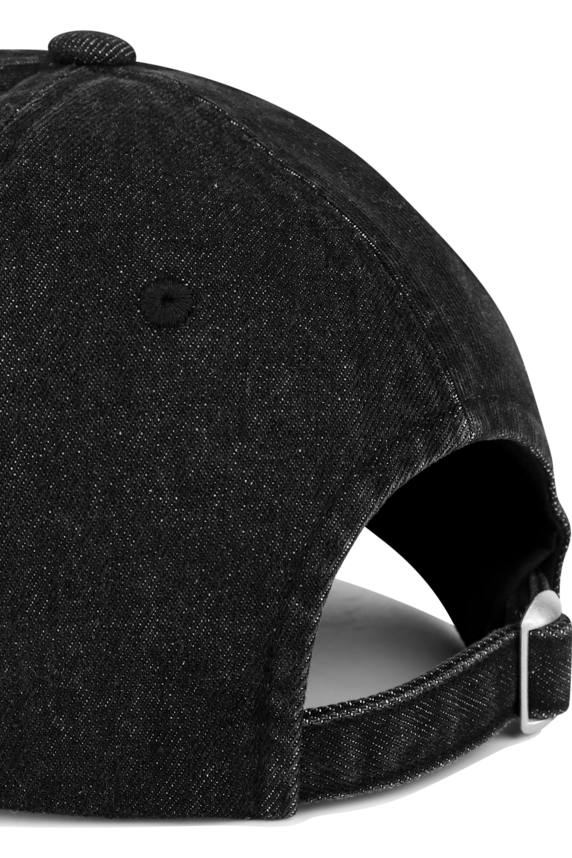 Pigment Small Classic Logo Cap Washed Black