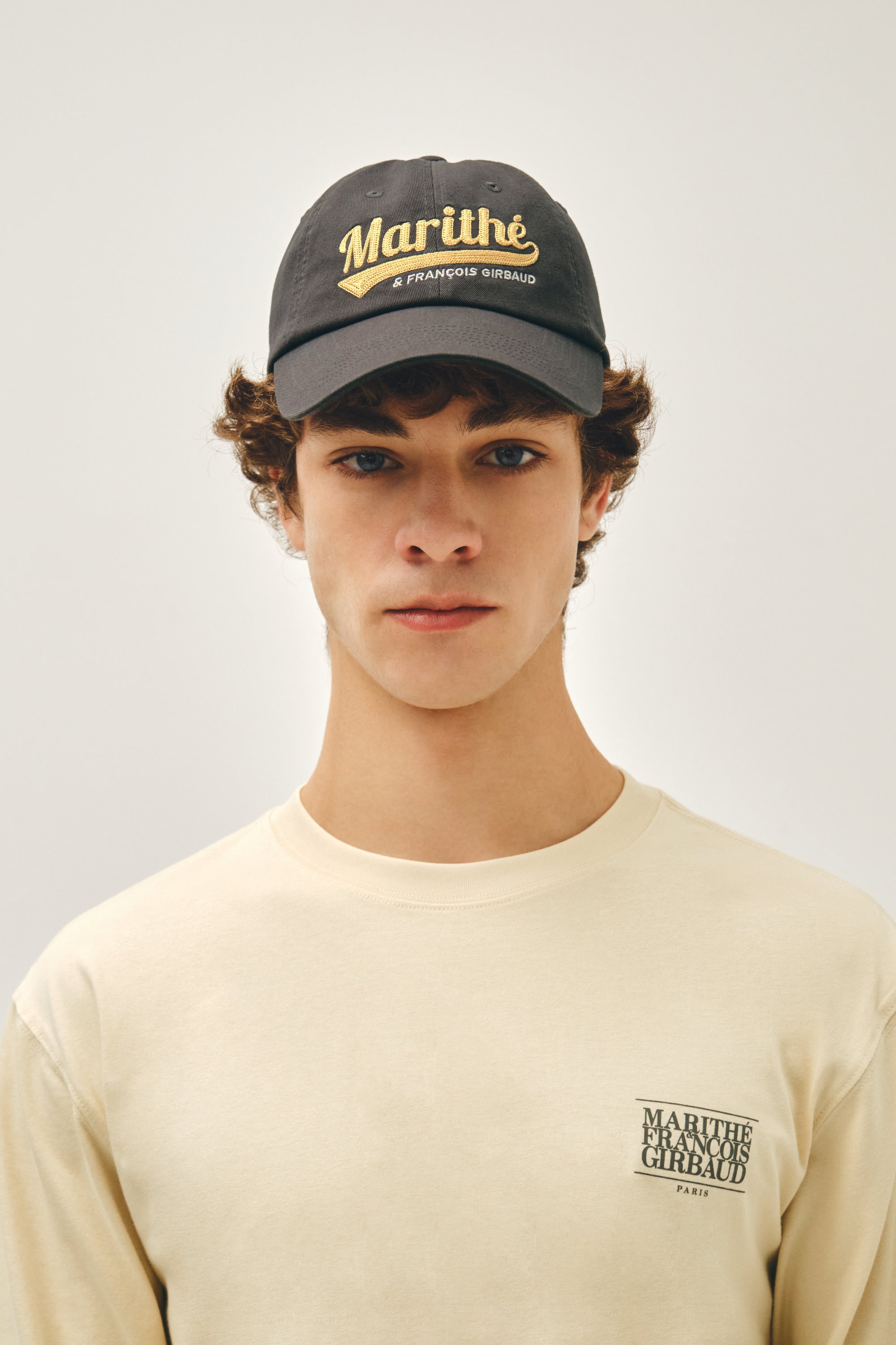 Vintage Baseball Graphic Cap Gray