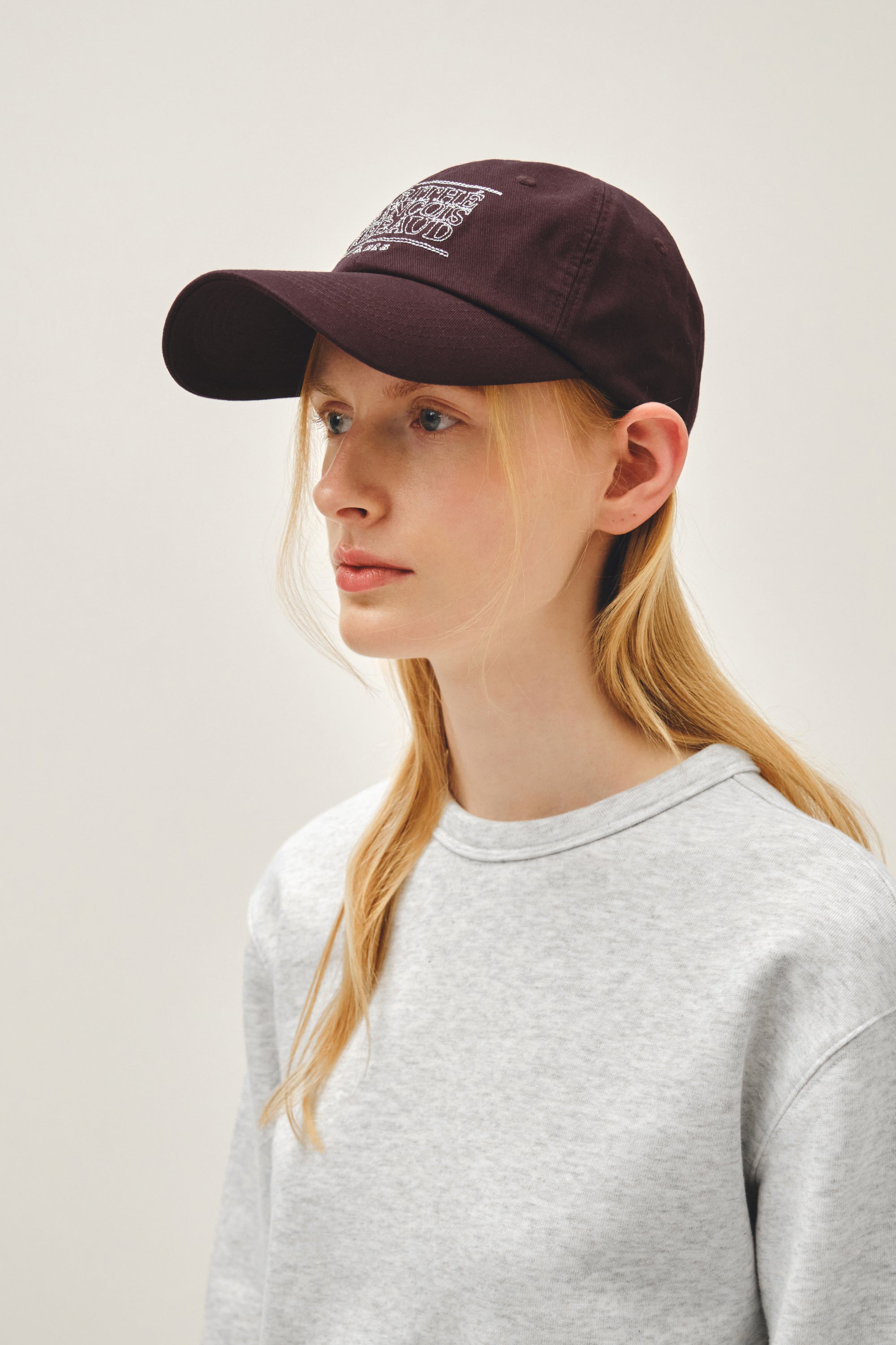 Doodle Classic Logo Covered Cap Burgundy
