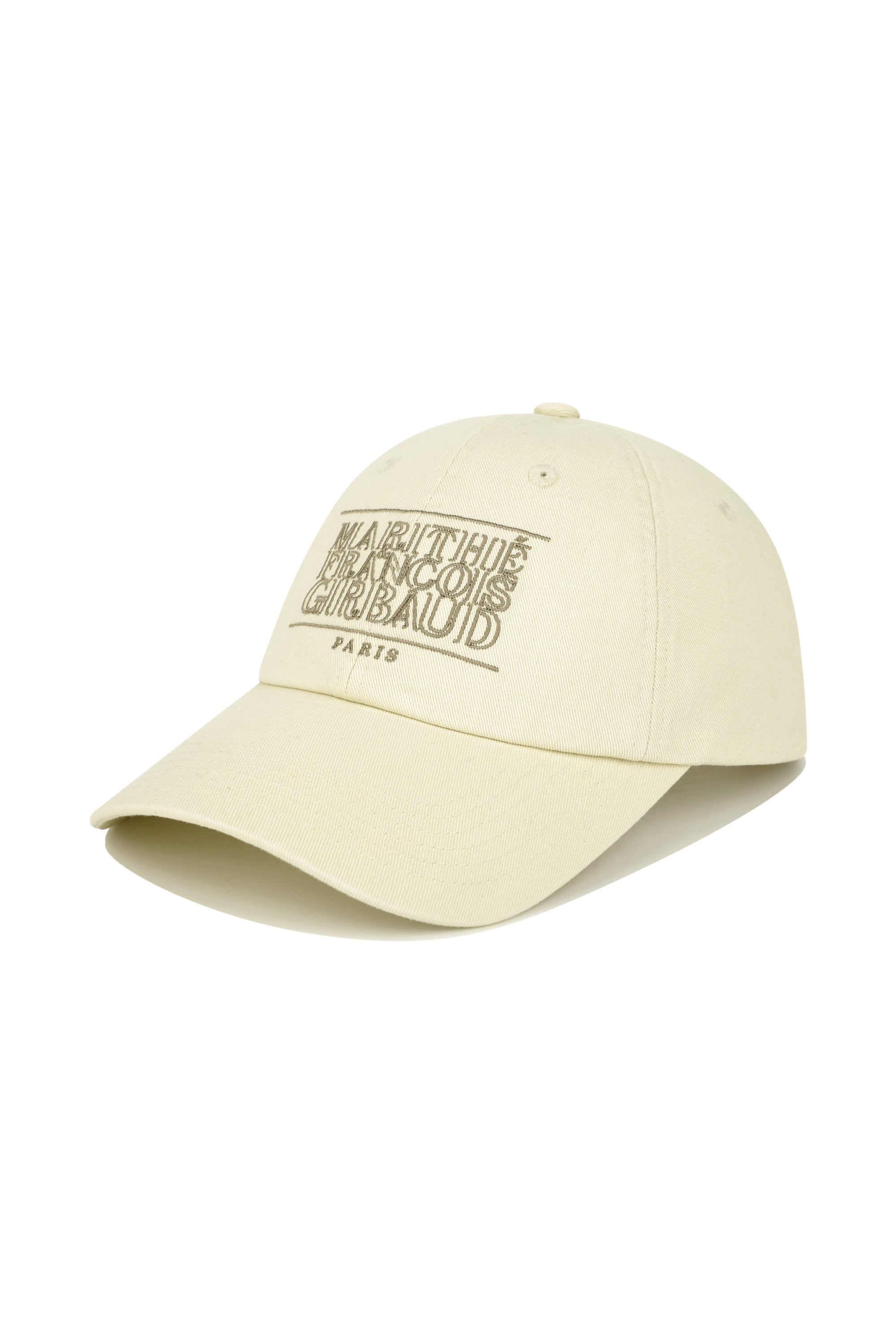 Outline Classic Logo Cap Ivory