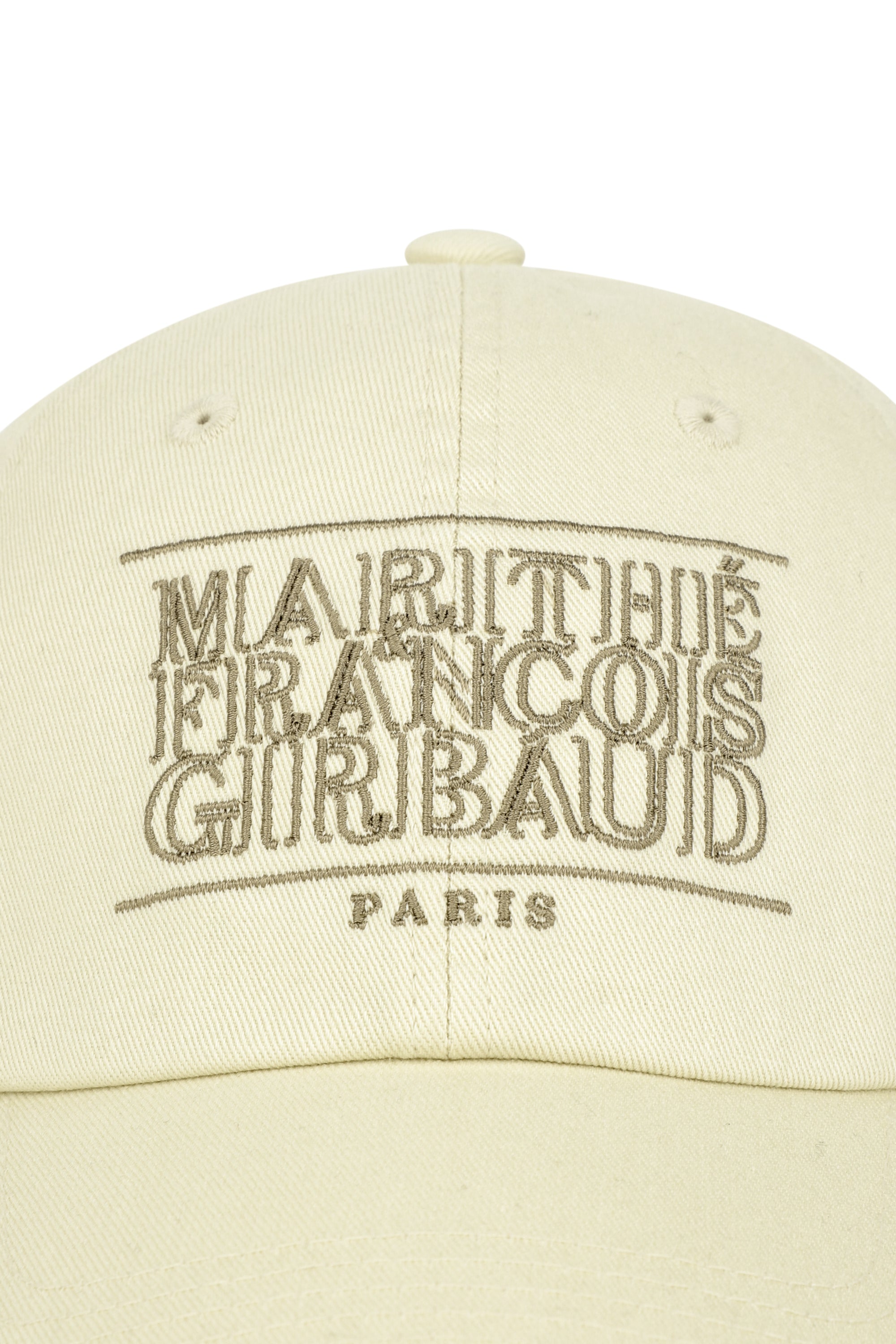 Outline Classic Logo Cap Ivory