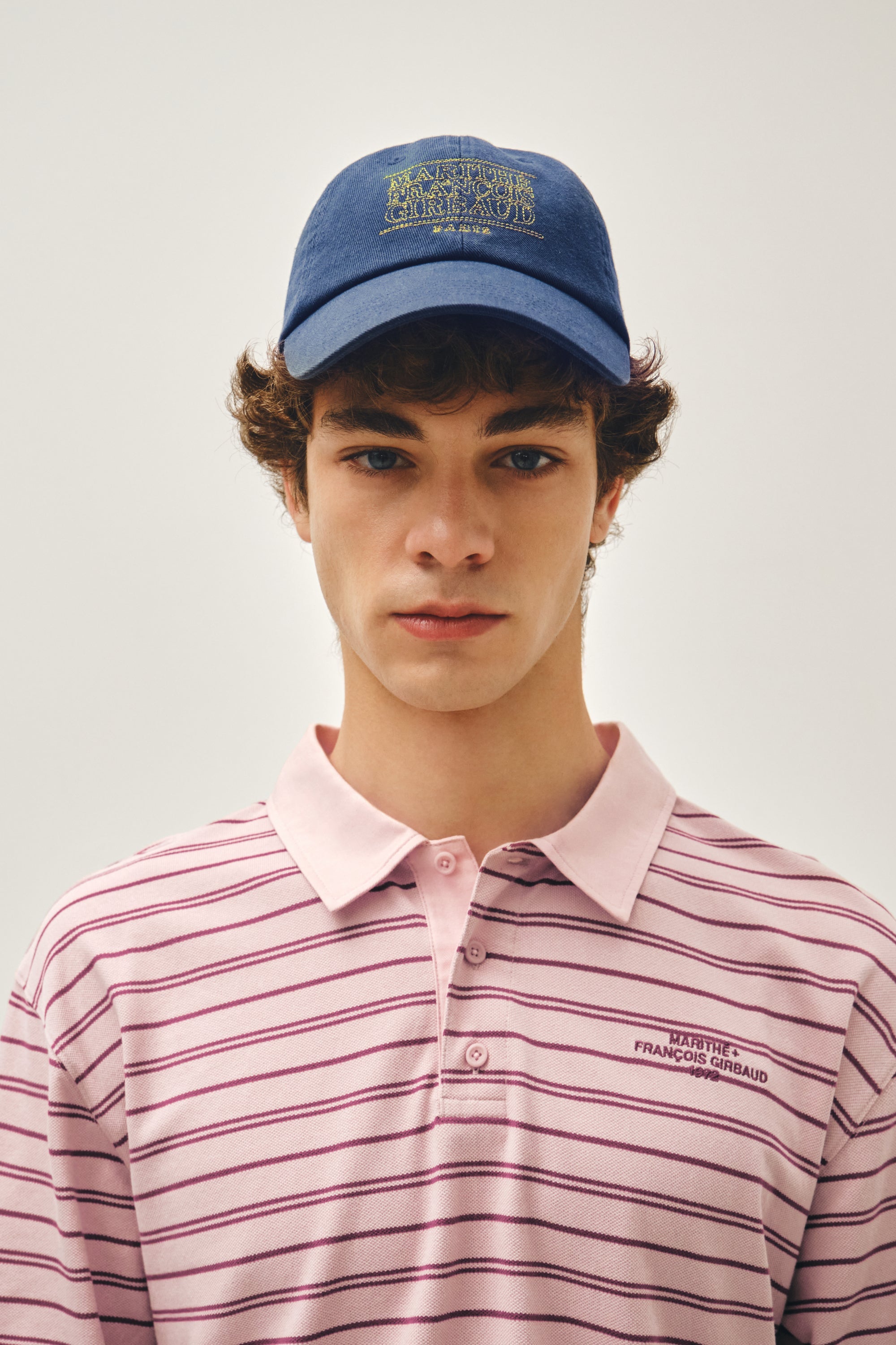 Outline Classic Logo Cap Vintage Blue