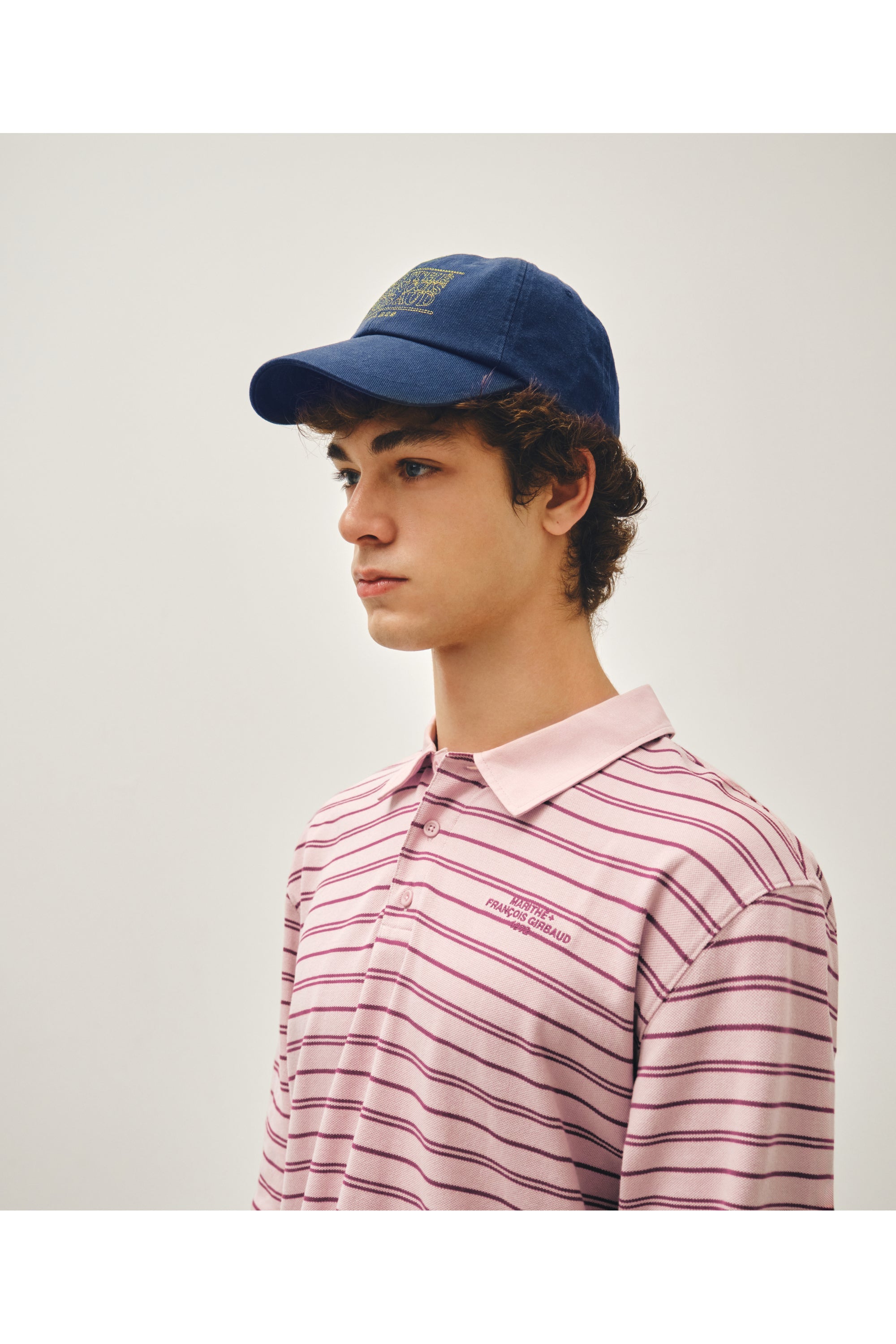 Outline Classic Logo Cap Vintage Blue
