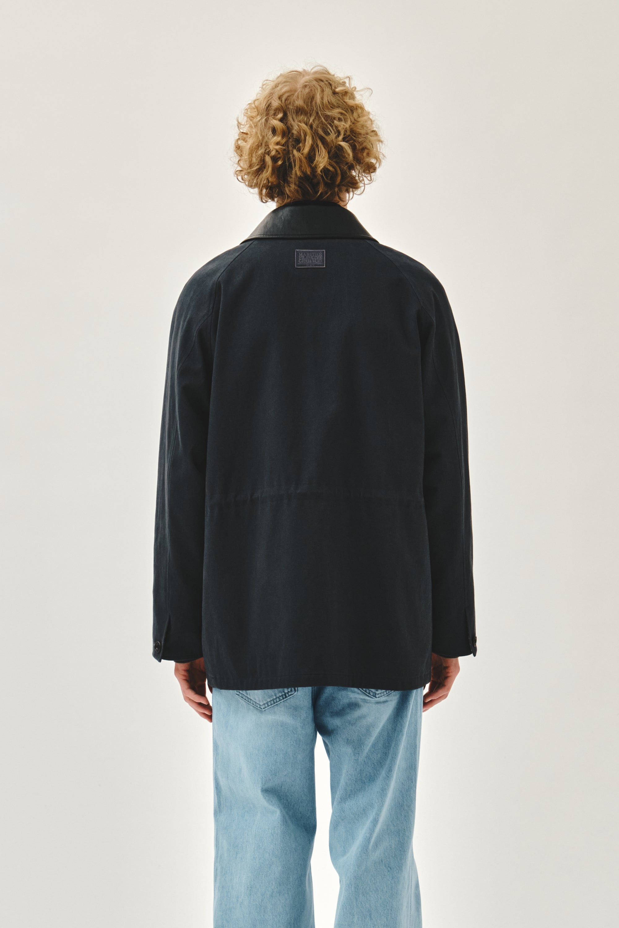Cotton Washed Hunting Jacket Charcoal