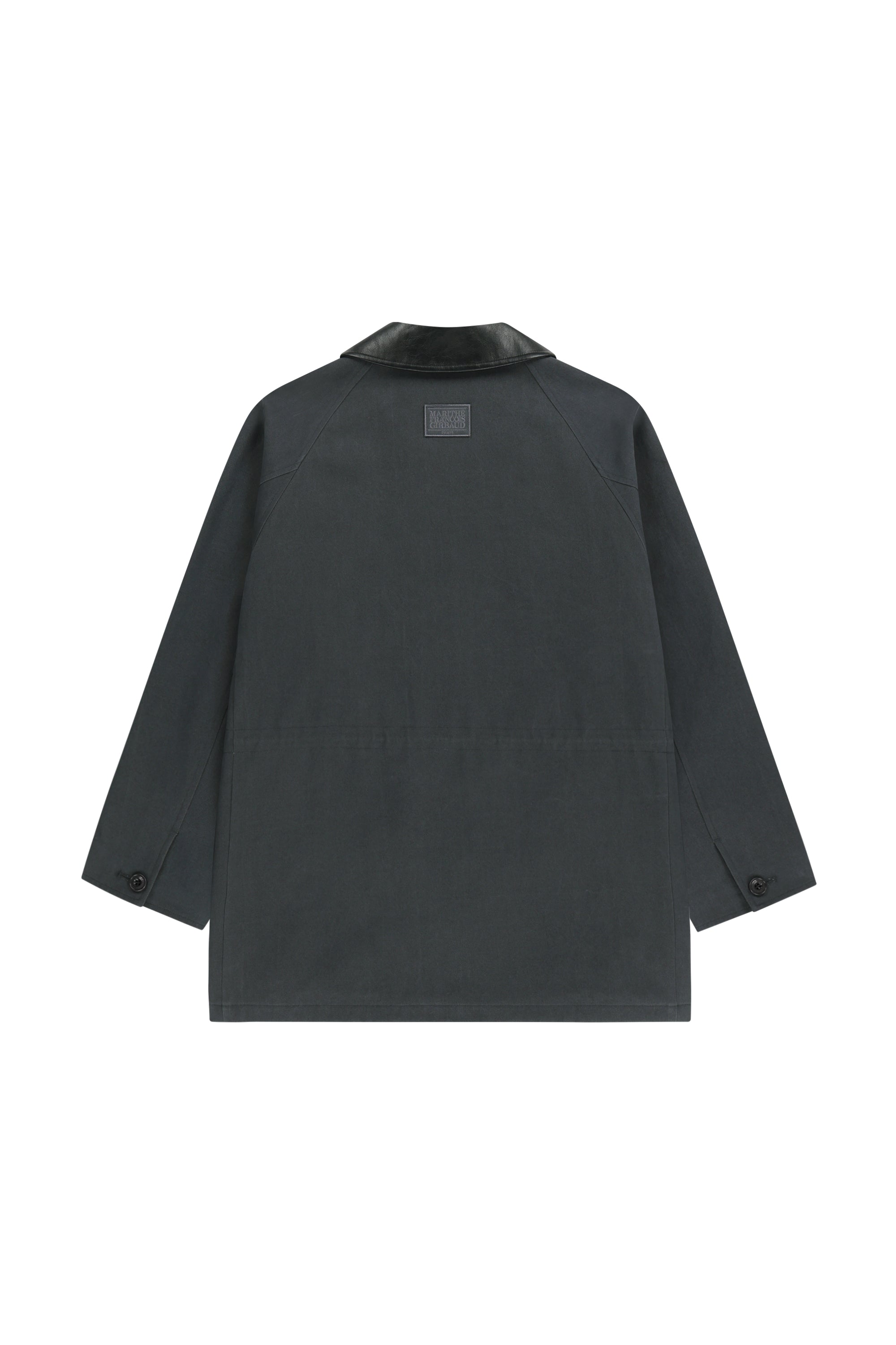 Cotton Washed Hunting Jacket Charcoal
