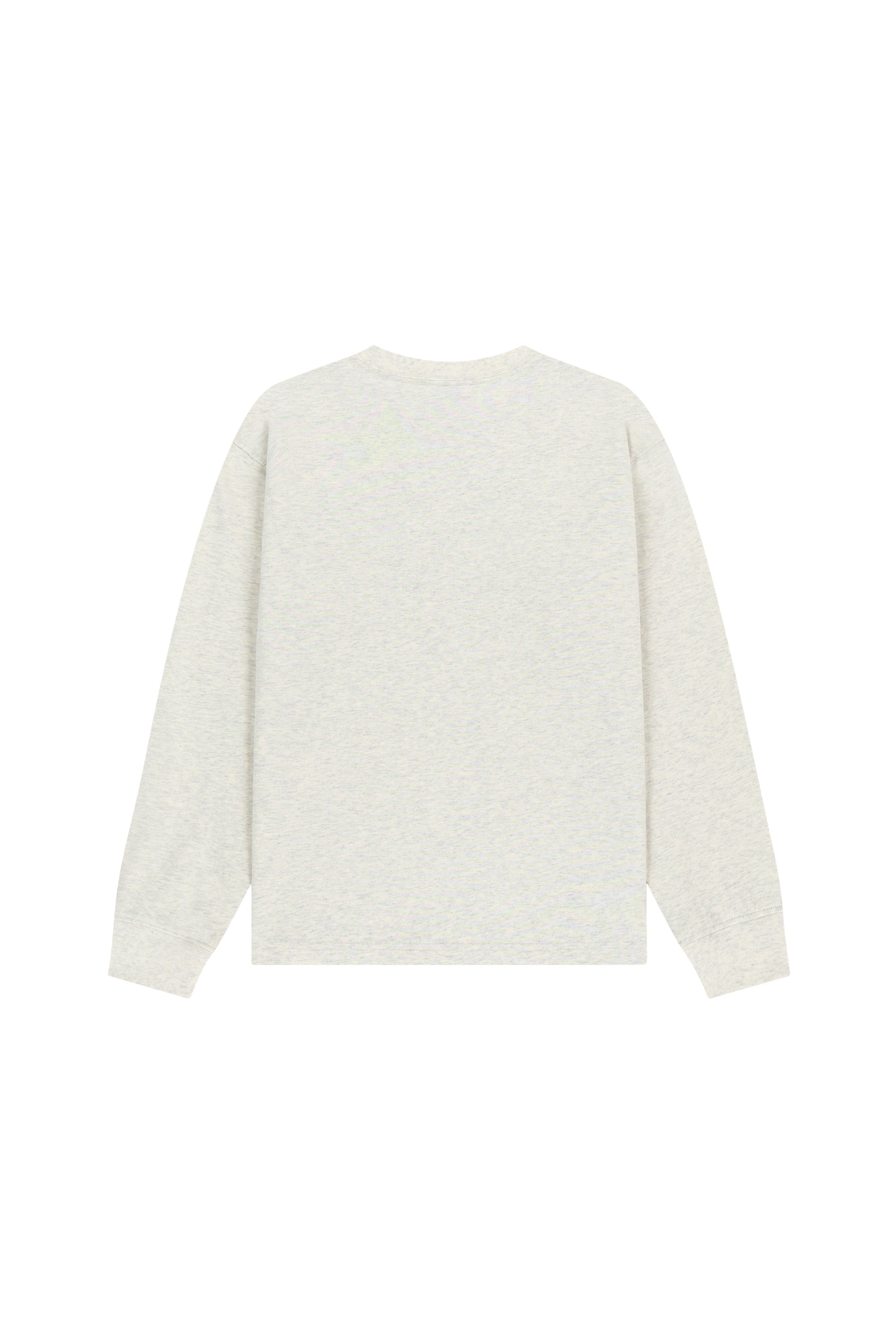 Crack Classic Logo Long Sleeve Tee Oatmeal