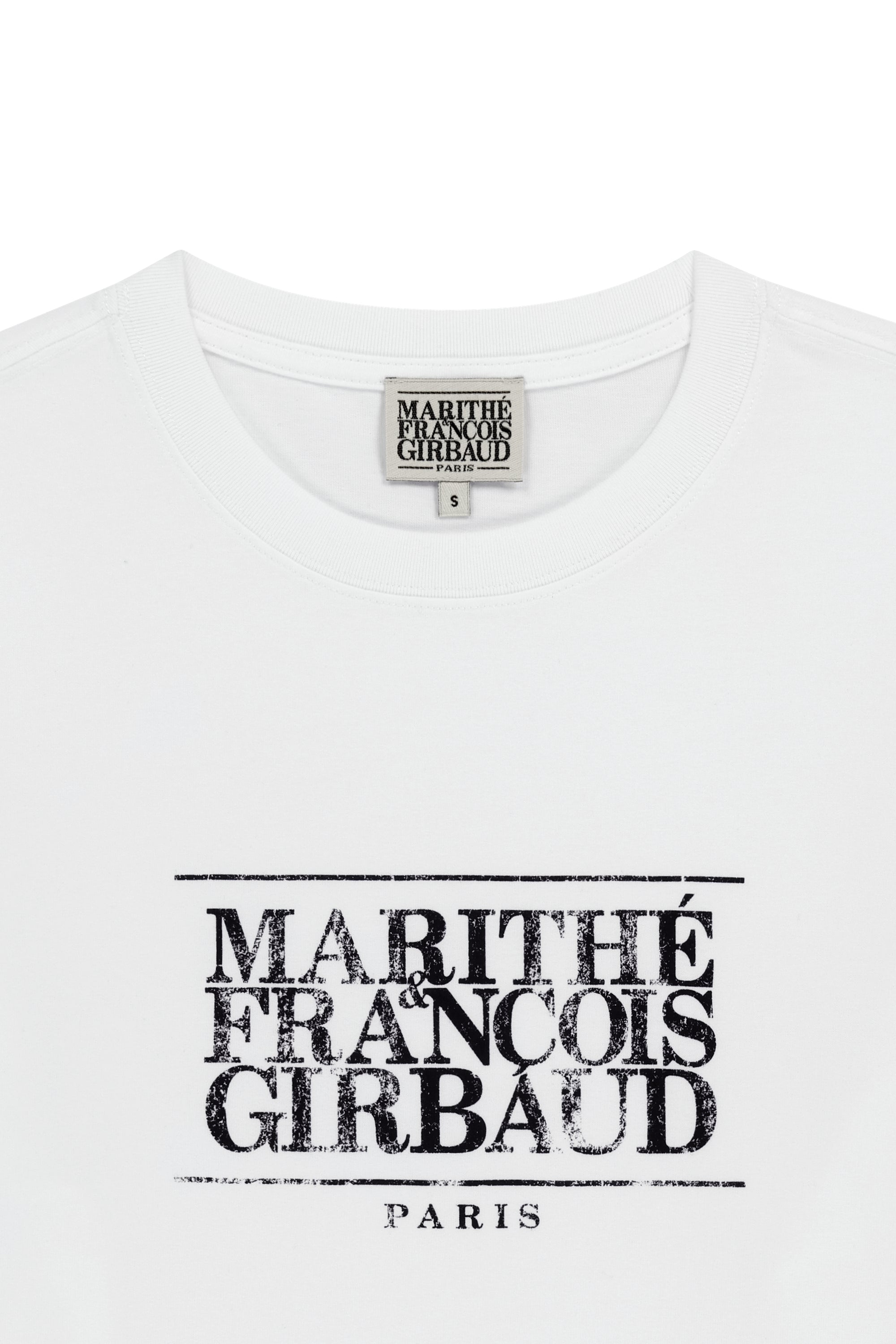 Crack Classic Logo Long Sleeve Tee White