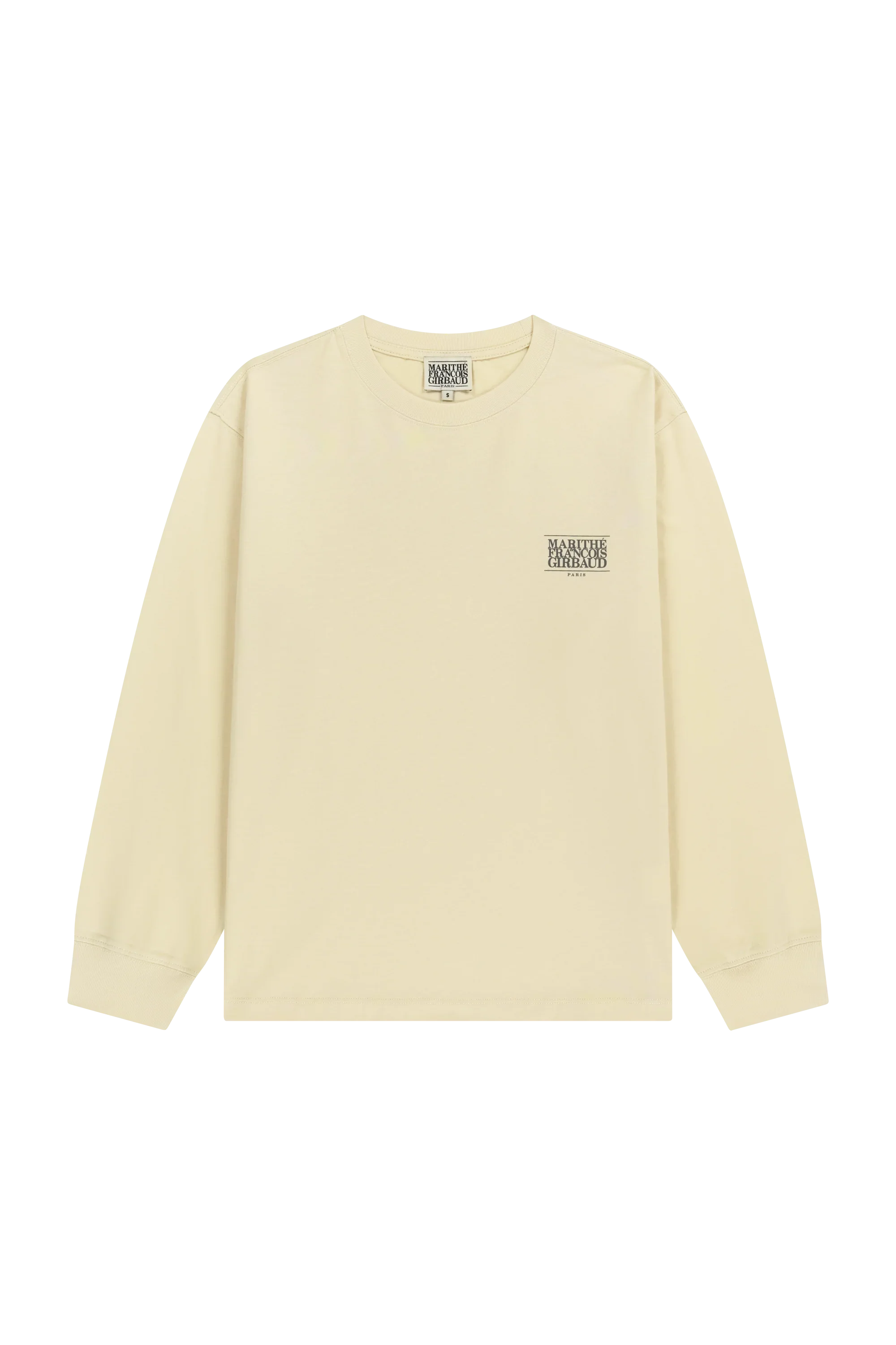 Back Classic Logo Long Sleeve Tee Butter