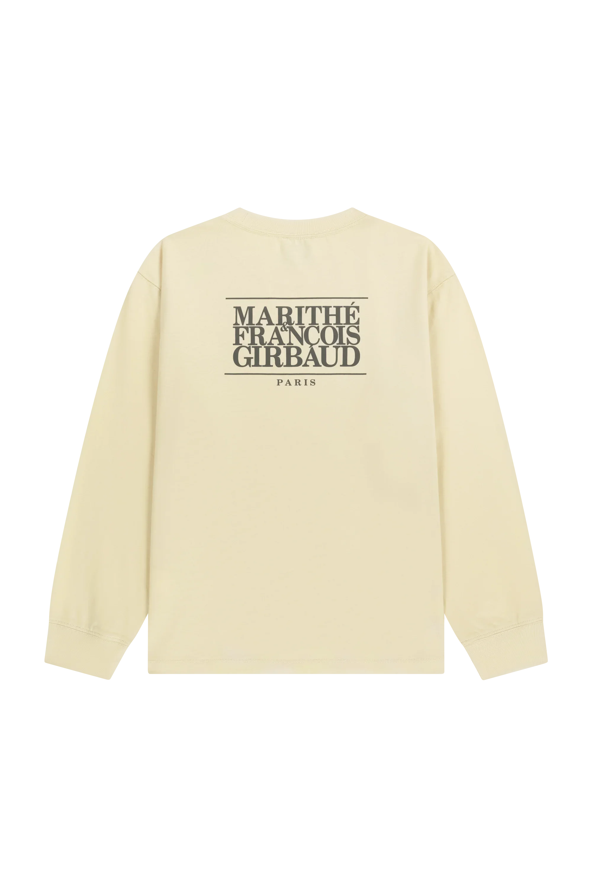 Back Classic Logo Long Sleeve Tee Butter