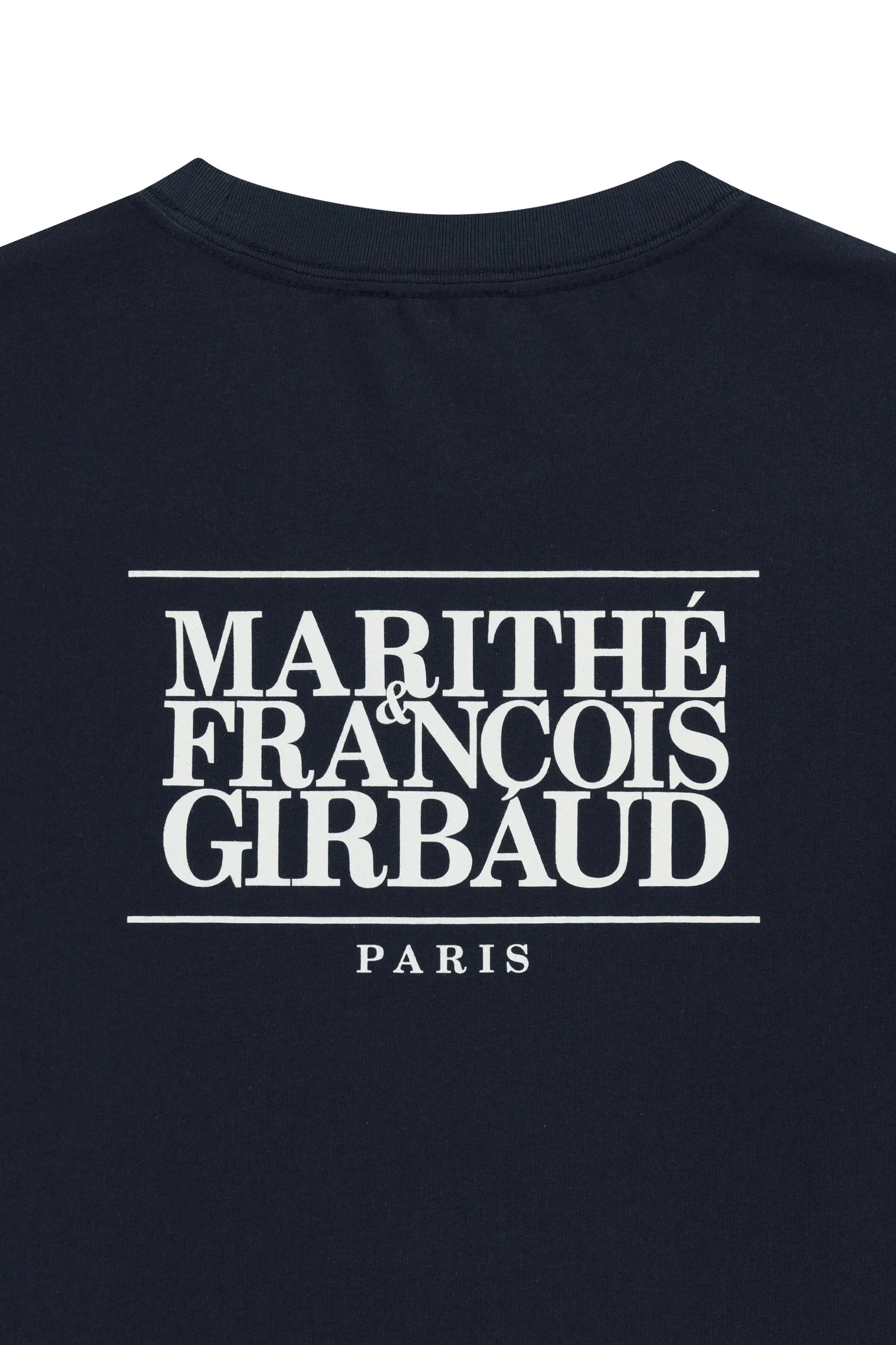 Back Classic Logo Long Sleeve Tee Navy