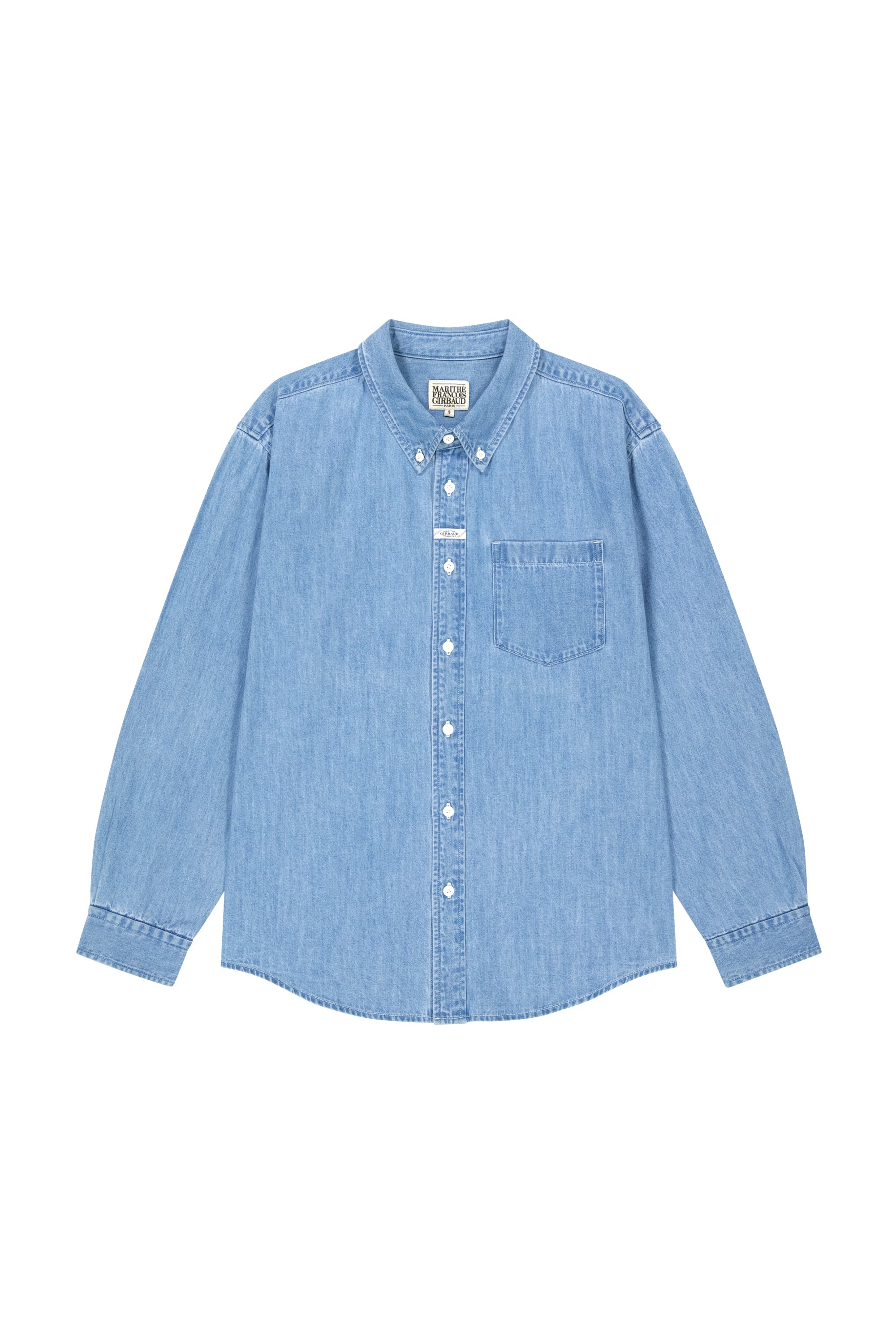Uni Basic Denim Shir Light Blue