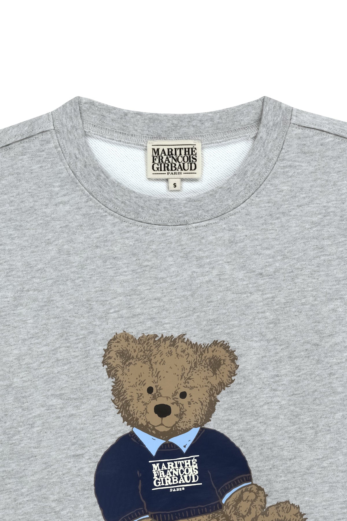Doodle Bear Sweatshirt Heather Gray
