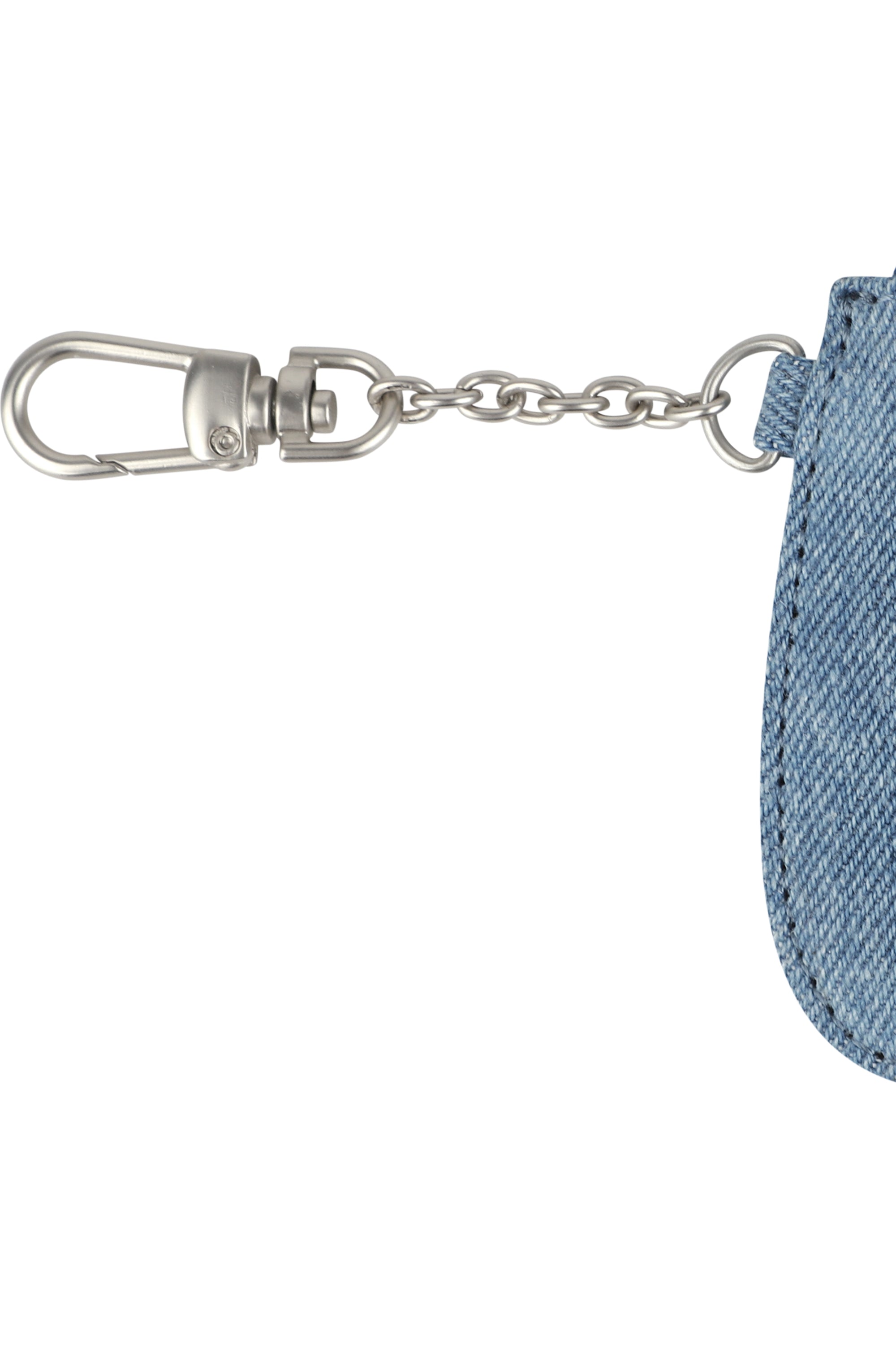 Regular Logo Peanut Keyring Wallet Blue