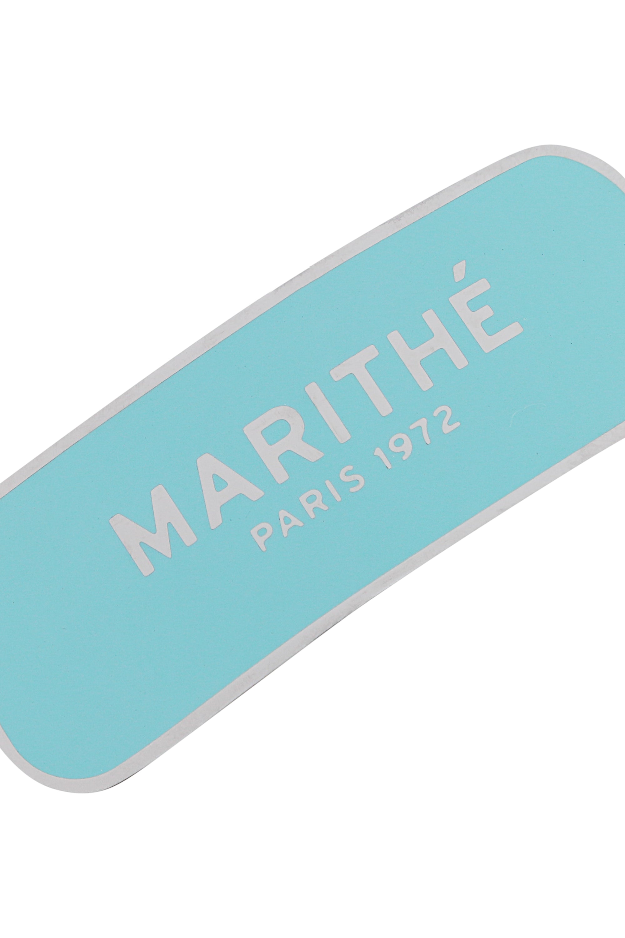 Regular Logo Enamel Hair Pin Sky Blue