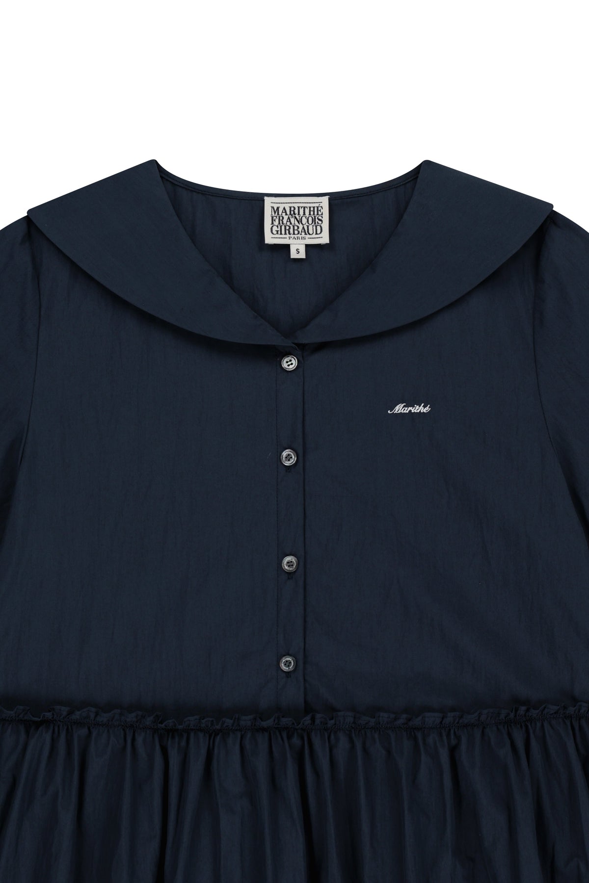 W Marine Half Sleeve Onepiece Navy