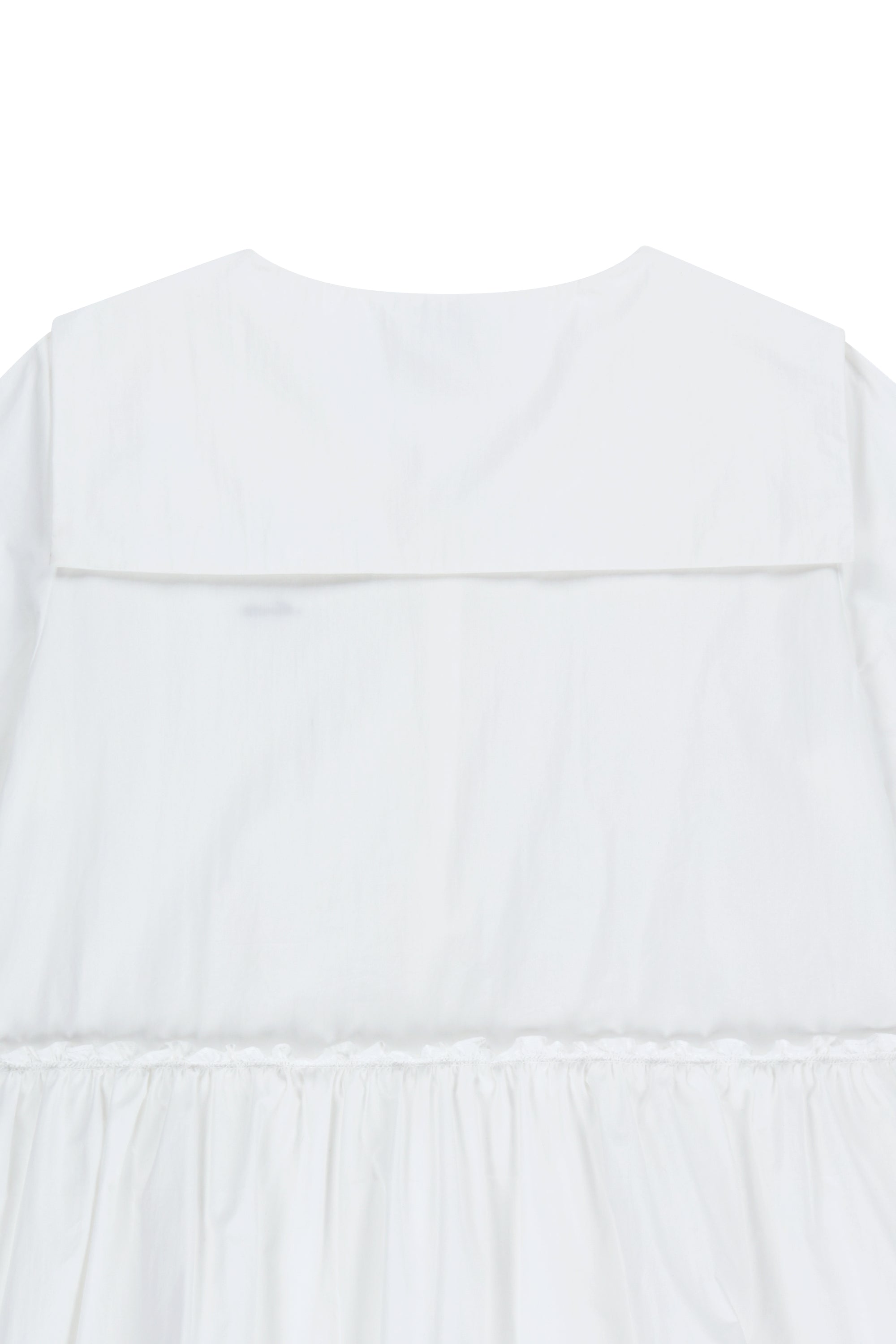 W Marine Half Sleeve Onepiece White