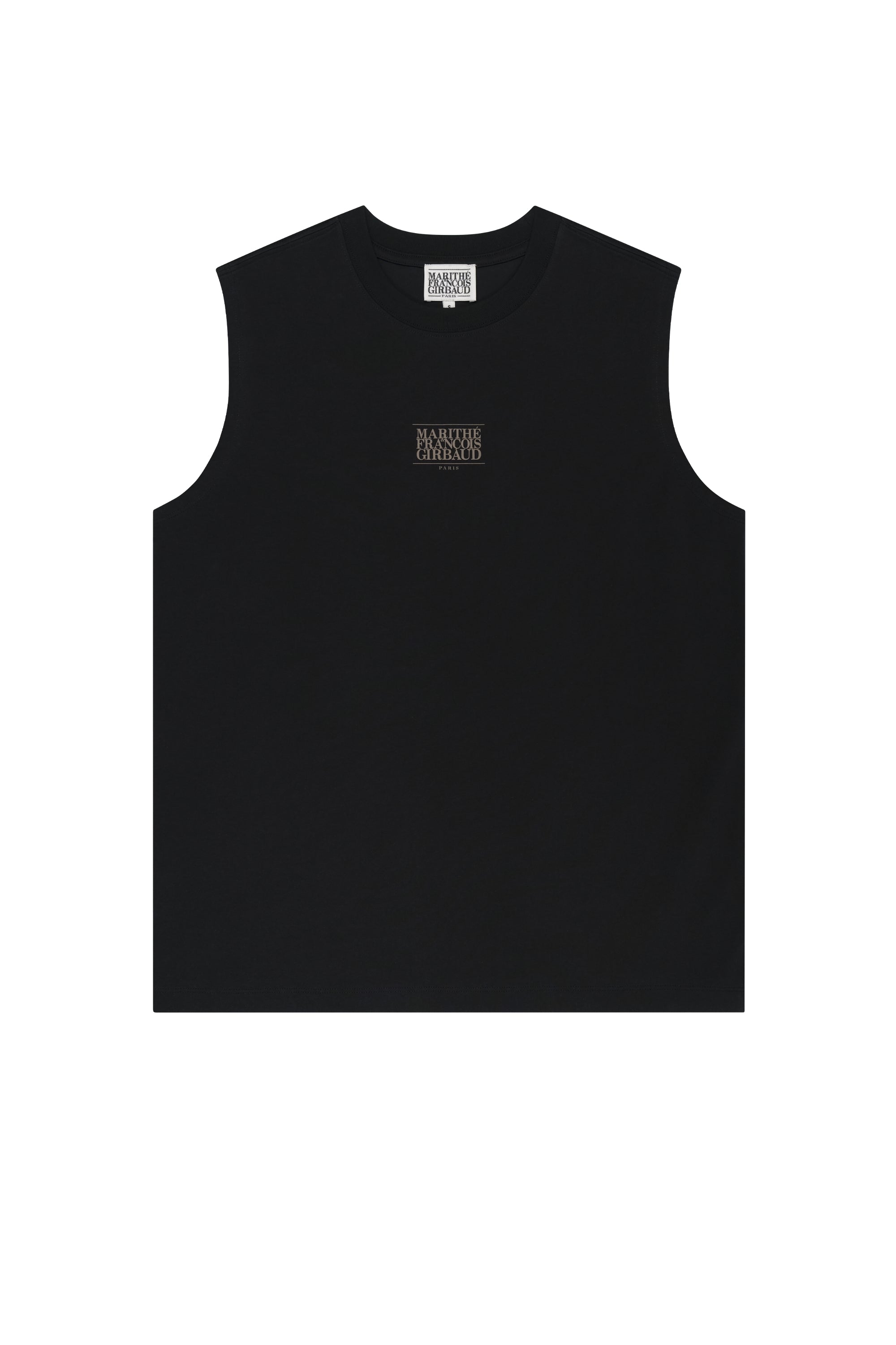 Sorona Cool Small Classic Logo Sleeveless Black