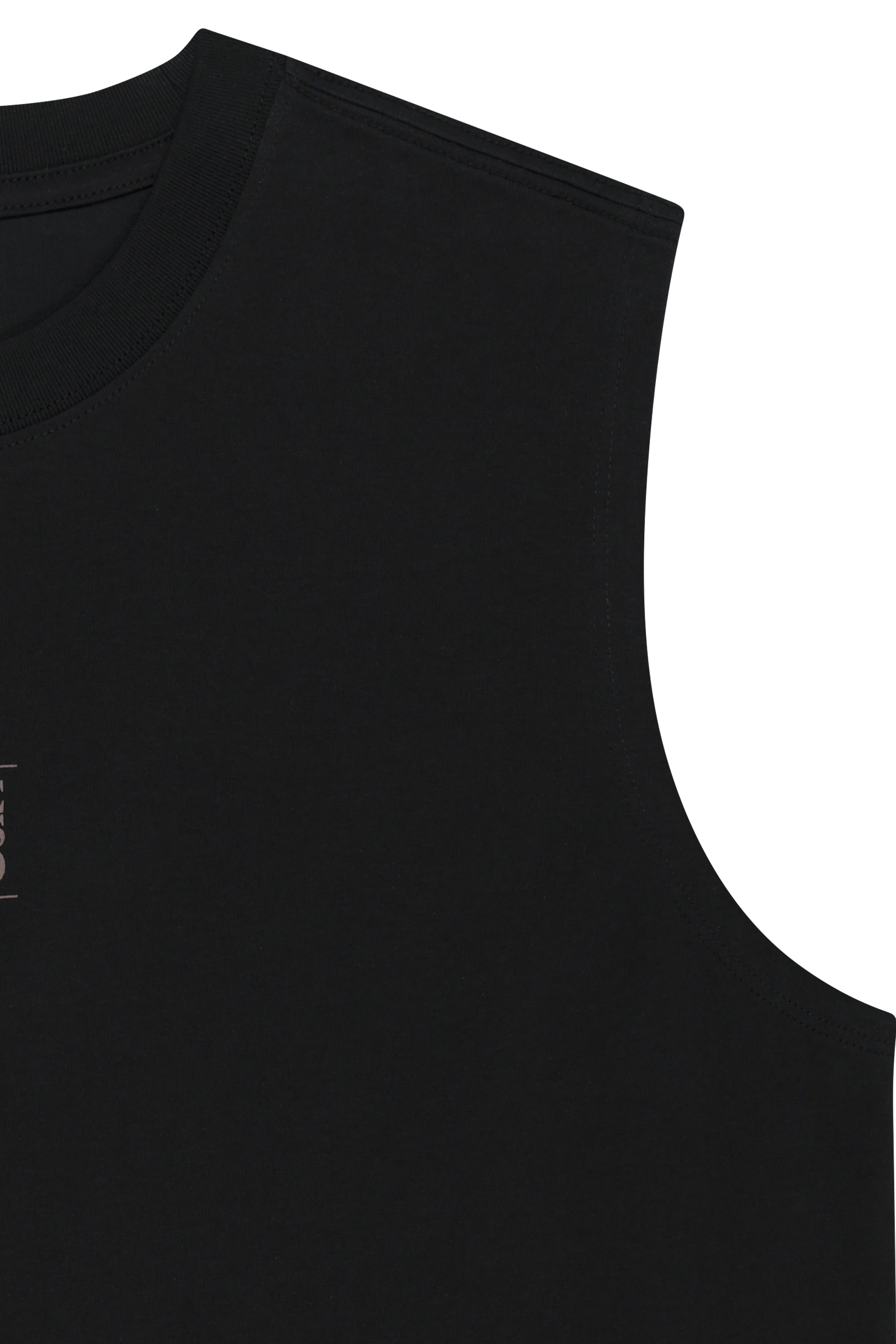 Sorona Cool Small Classic Logo Sleeveless Black