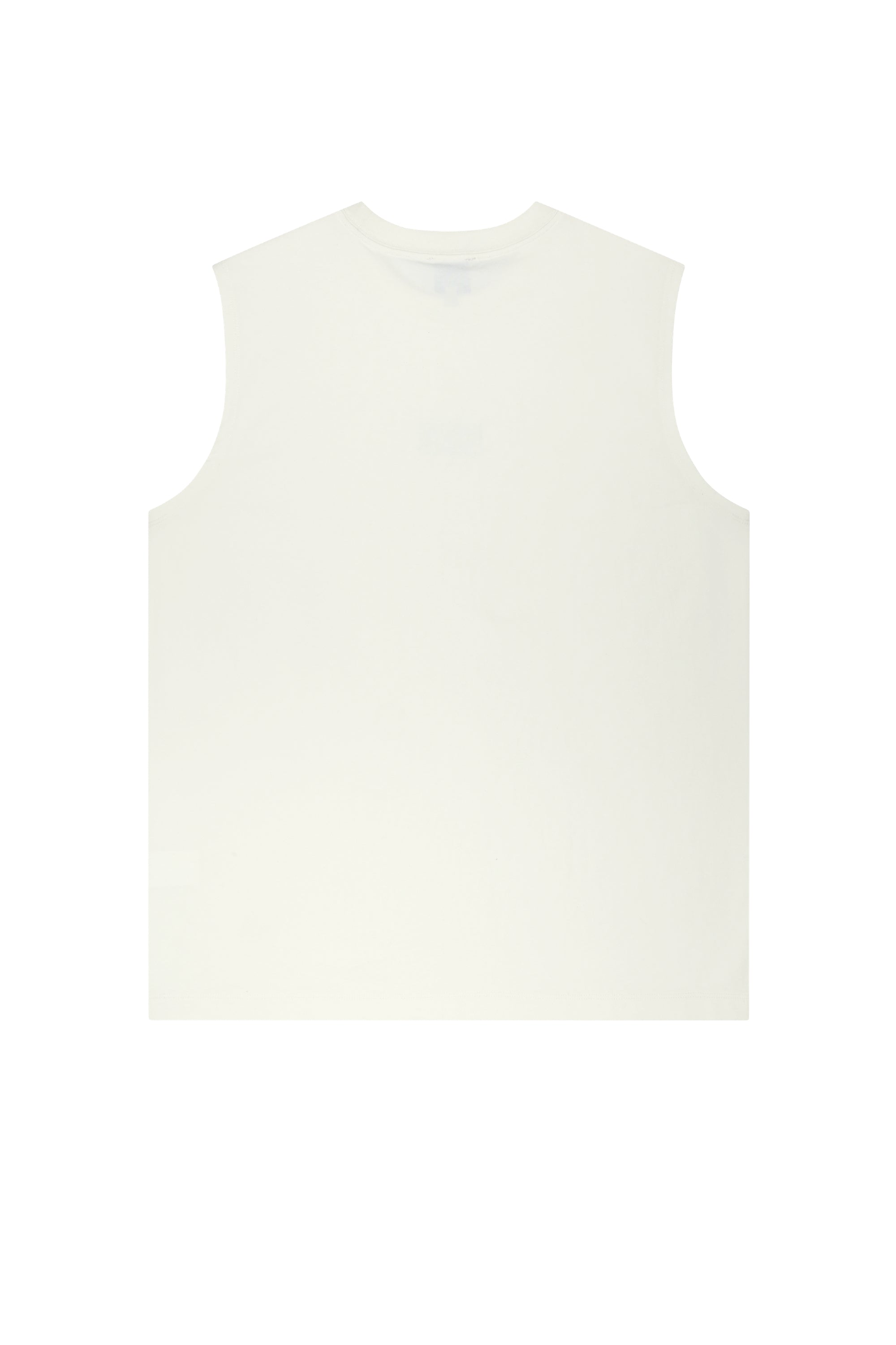 Sorona Cool Small Classic Logo Sleeveless Ivory
