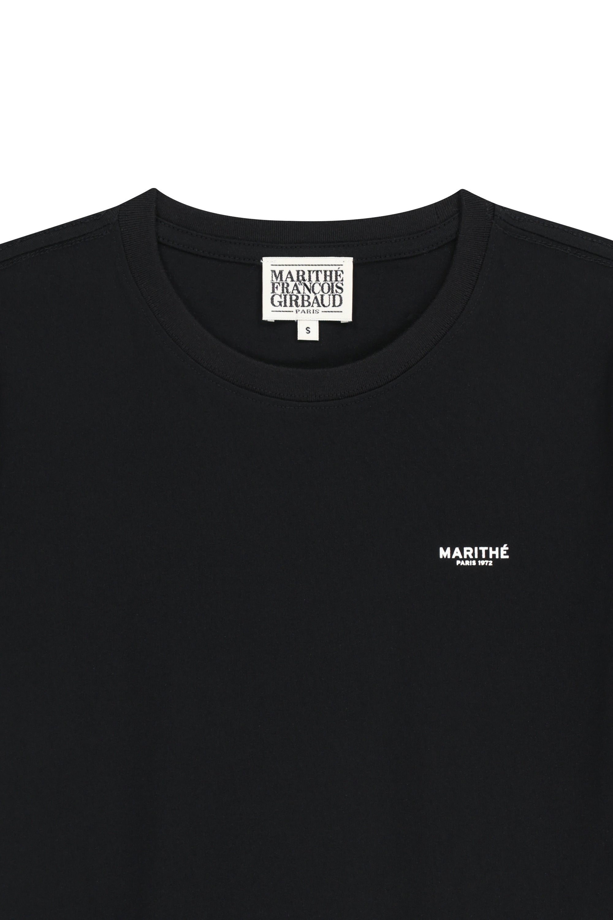 W Small Regular Logo Tee Black