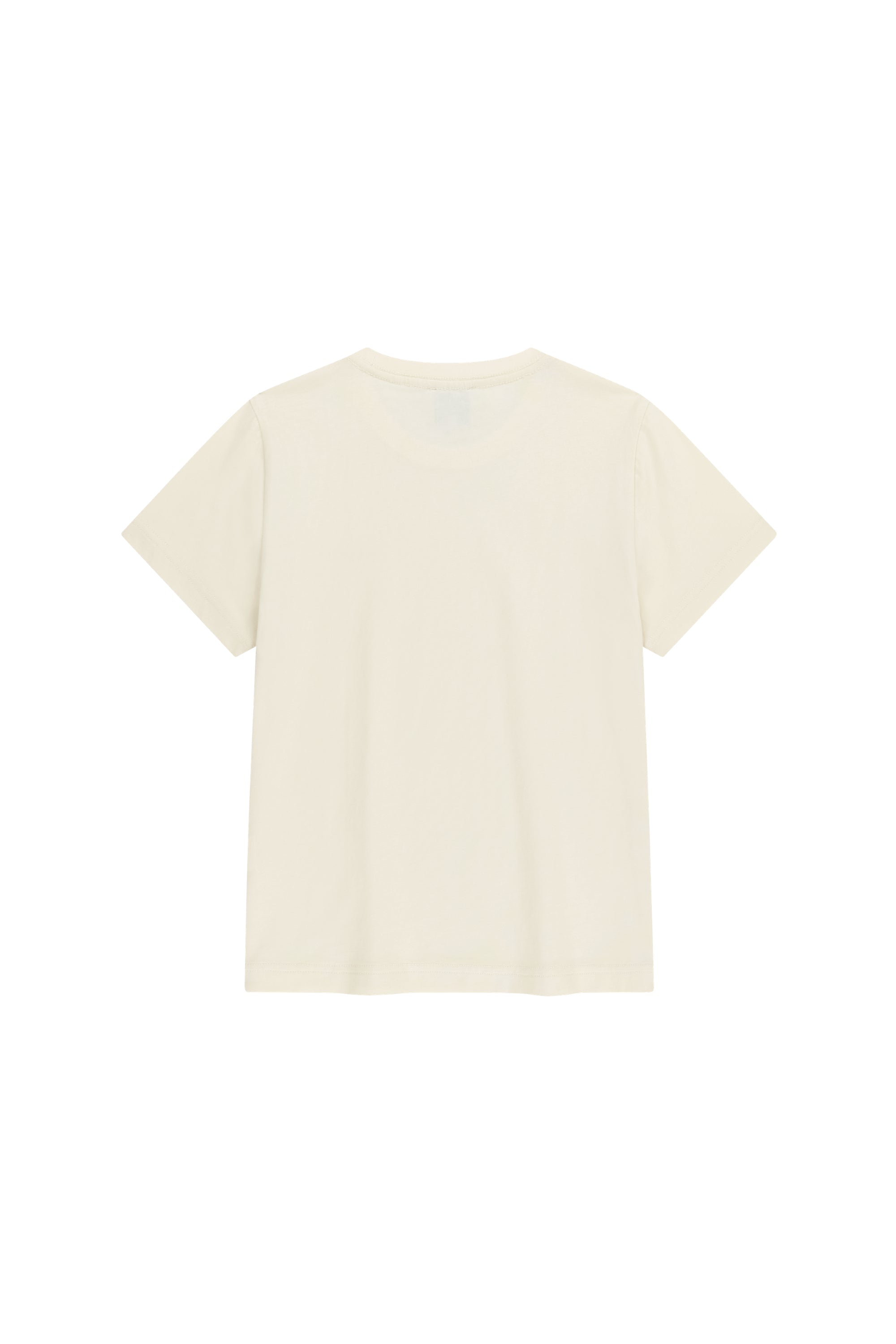 W Small Regular Logo Tee Cream