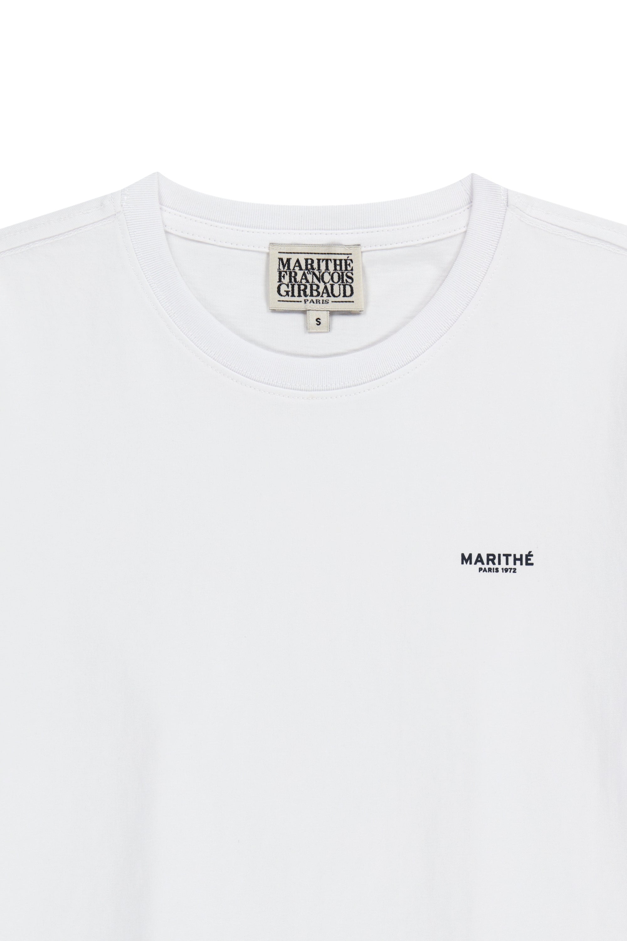 W Small Regular Logo Tee White
