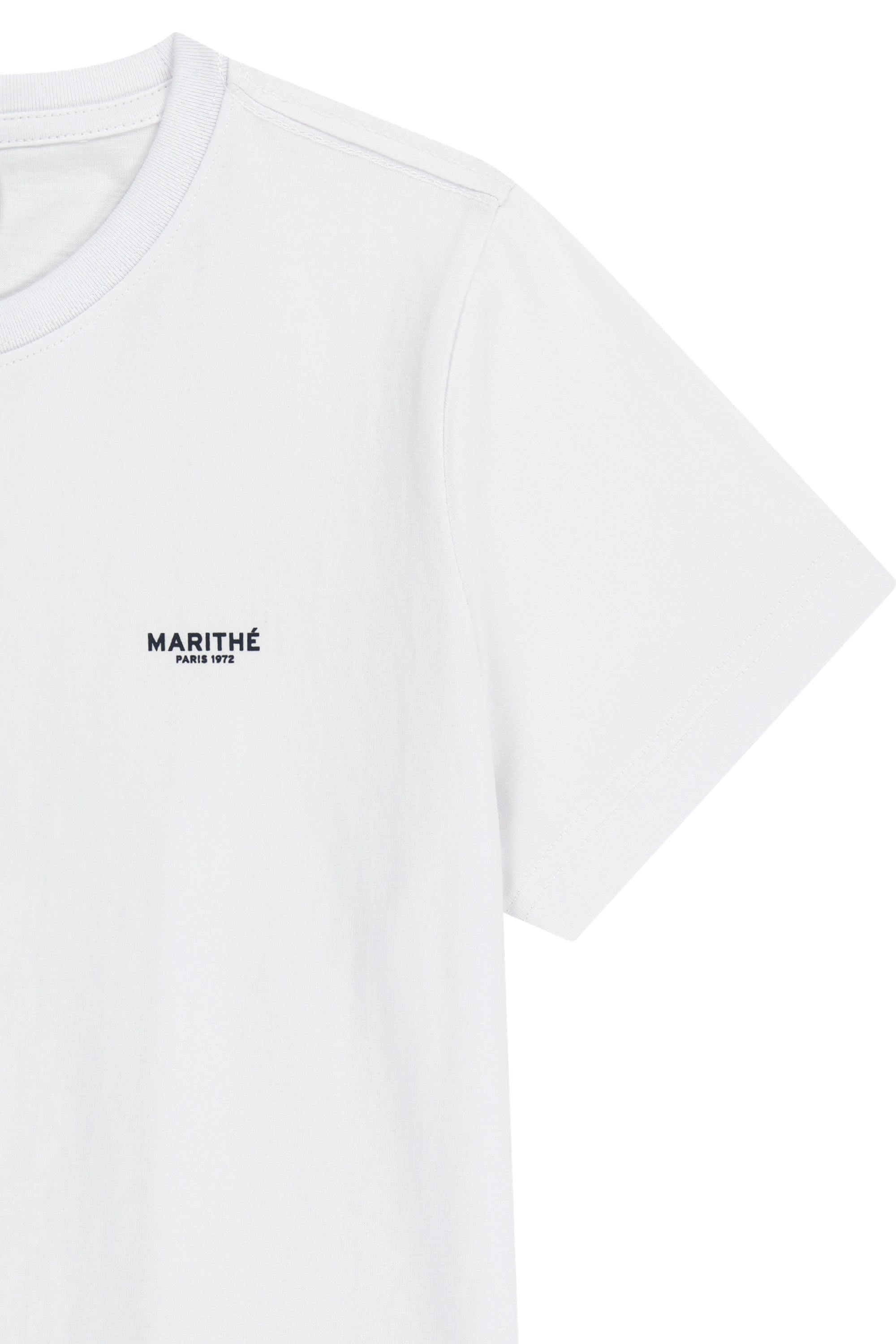 W Small Regular Logo Tee White