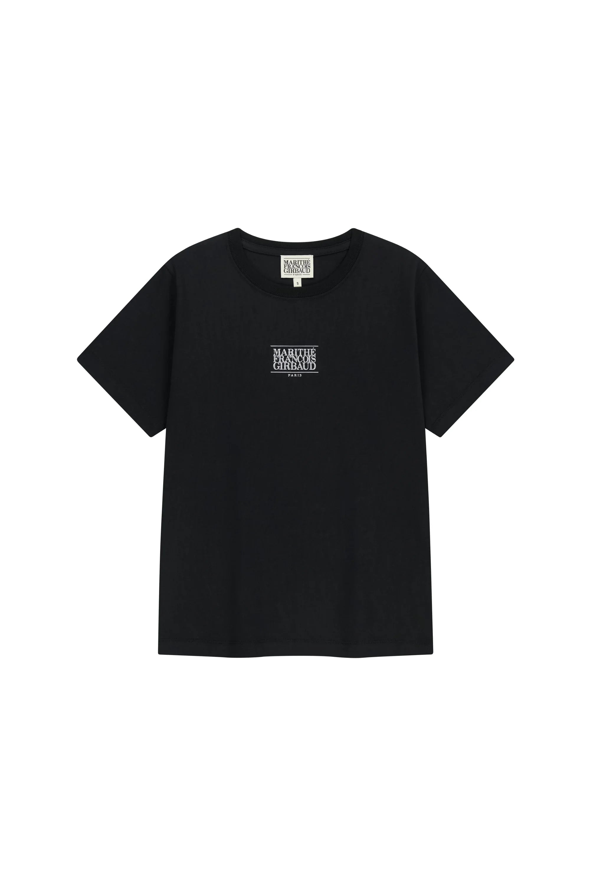 W Small Classic Logo Tee Black