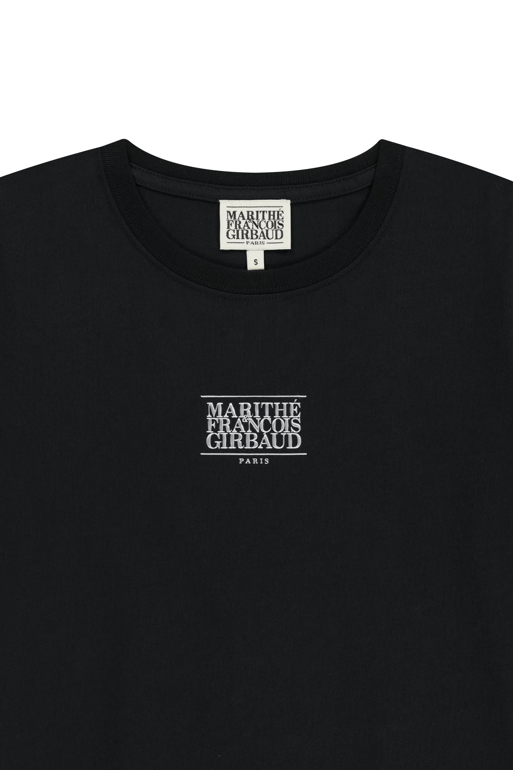 W Small Classic Logo Tee Black