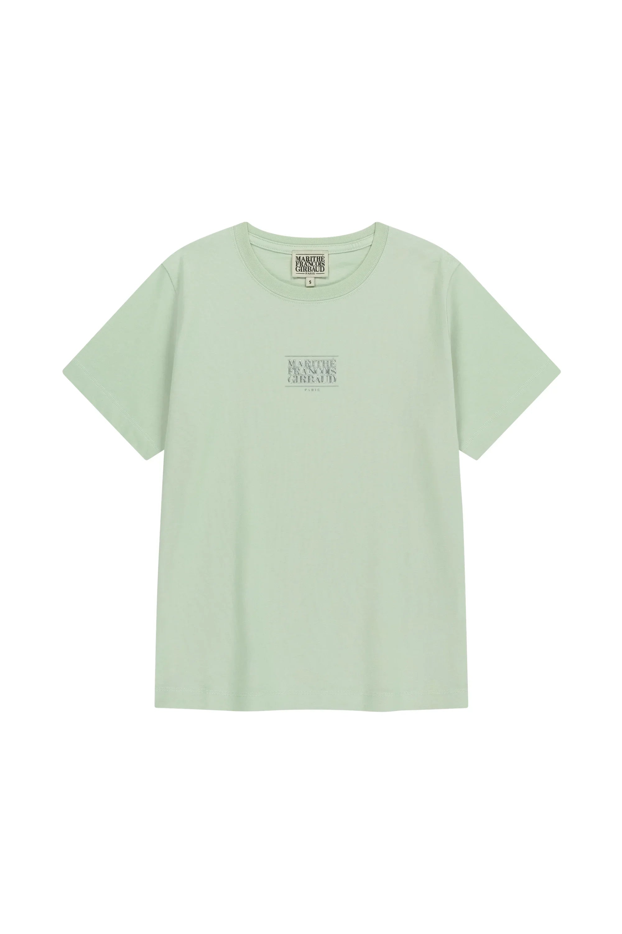 W Small Classic Logo Tee Light Green