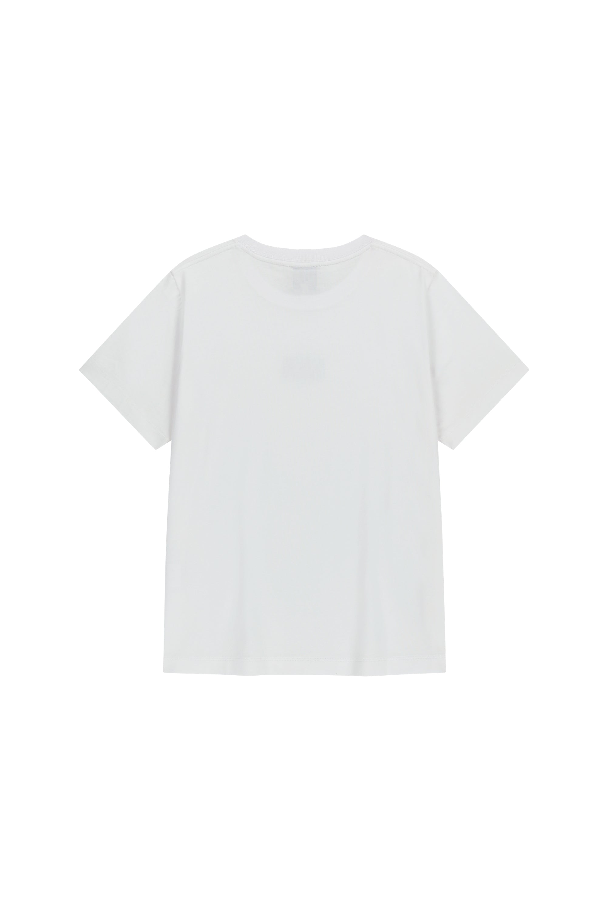 W Small Classic Logo Tee White