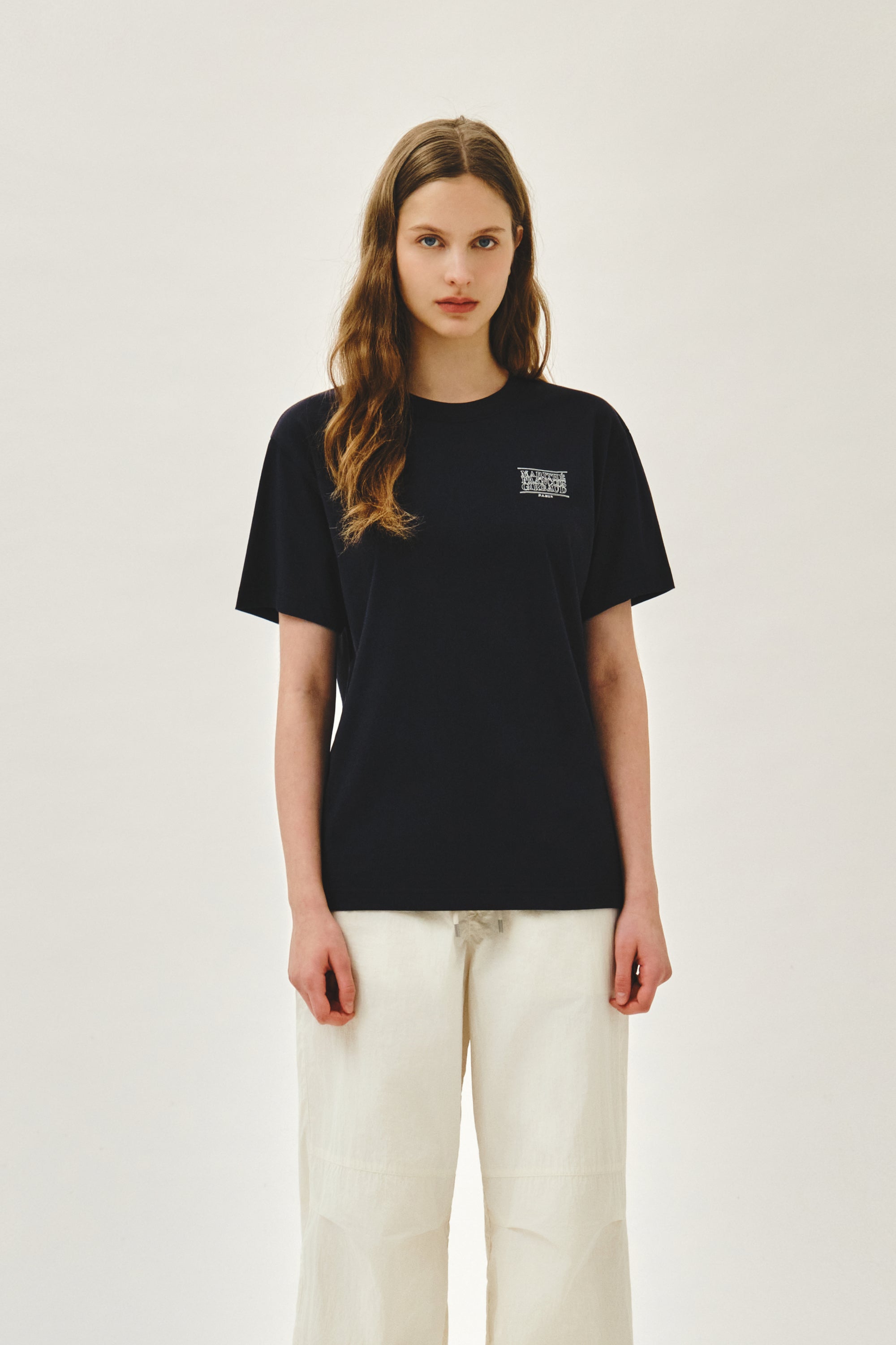 Doodle Bear Tee Navy
