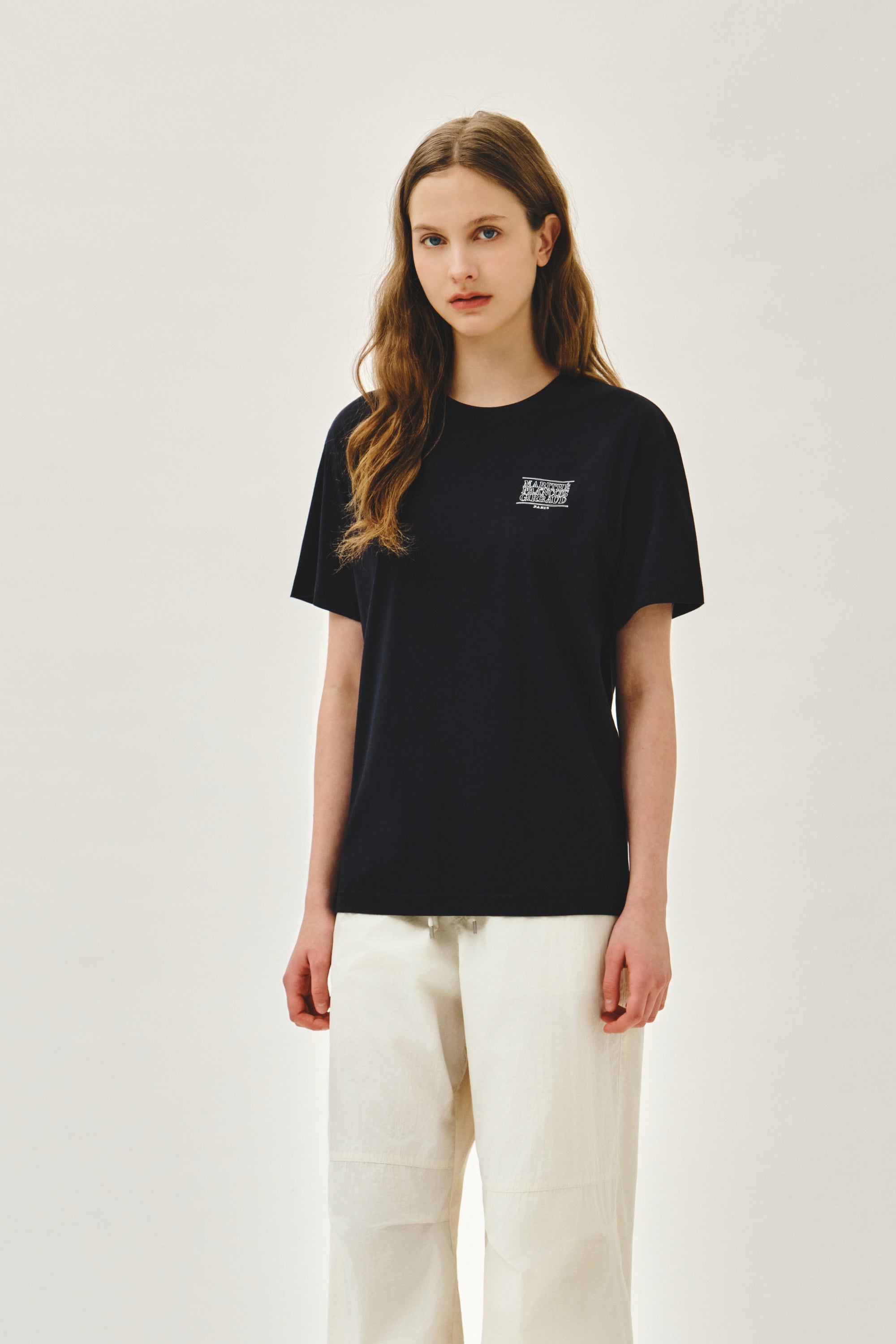 Doodle Bear Tee Navy