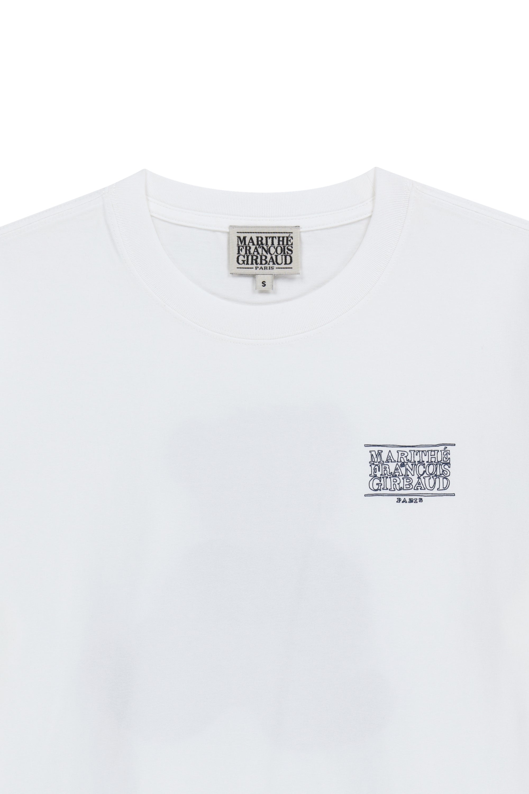 Doodle Bear Tee White / Beige