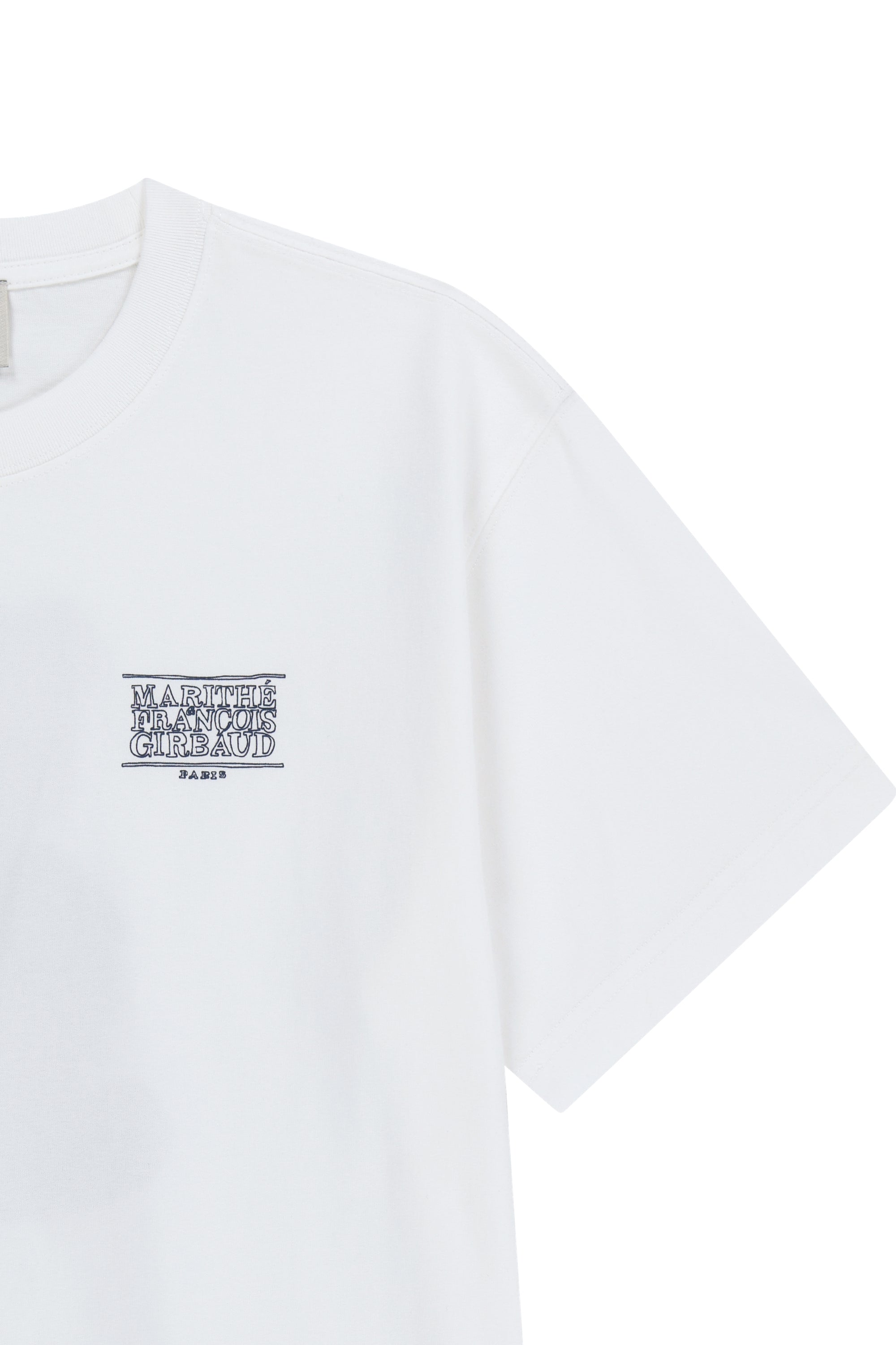 Doodle Bear Tee White / Beige