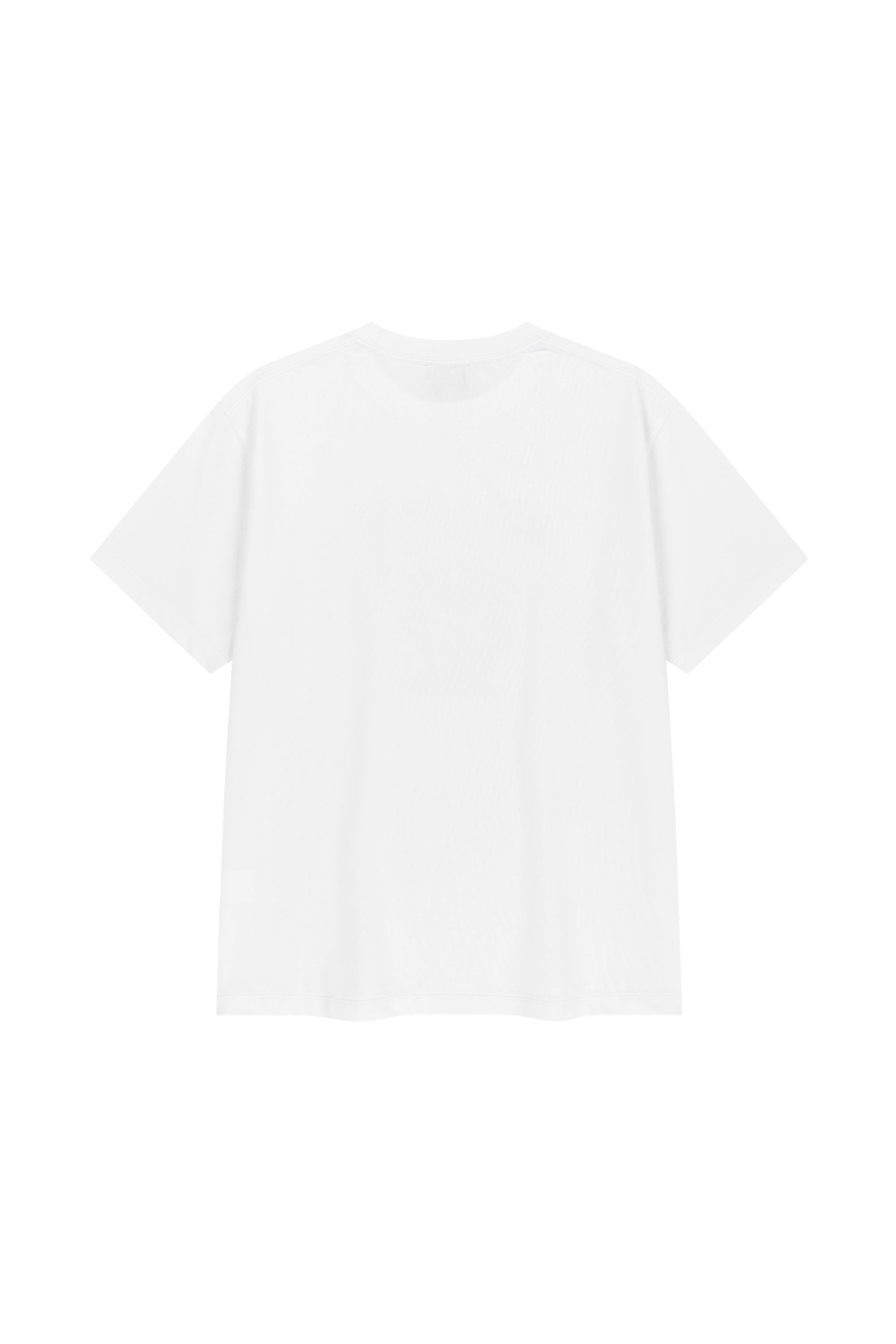 Marine Drawing Doodle Graphic Tee White