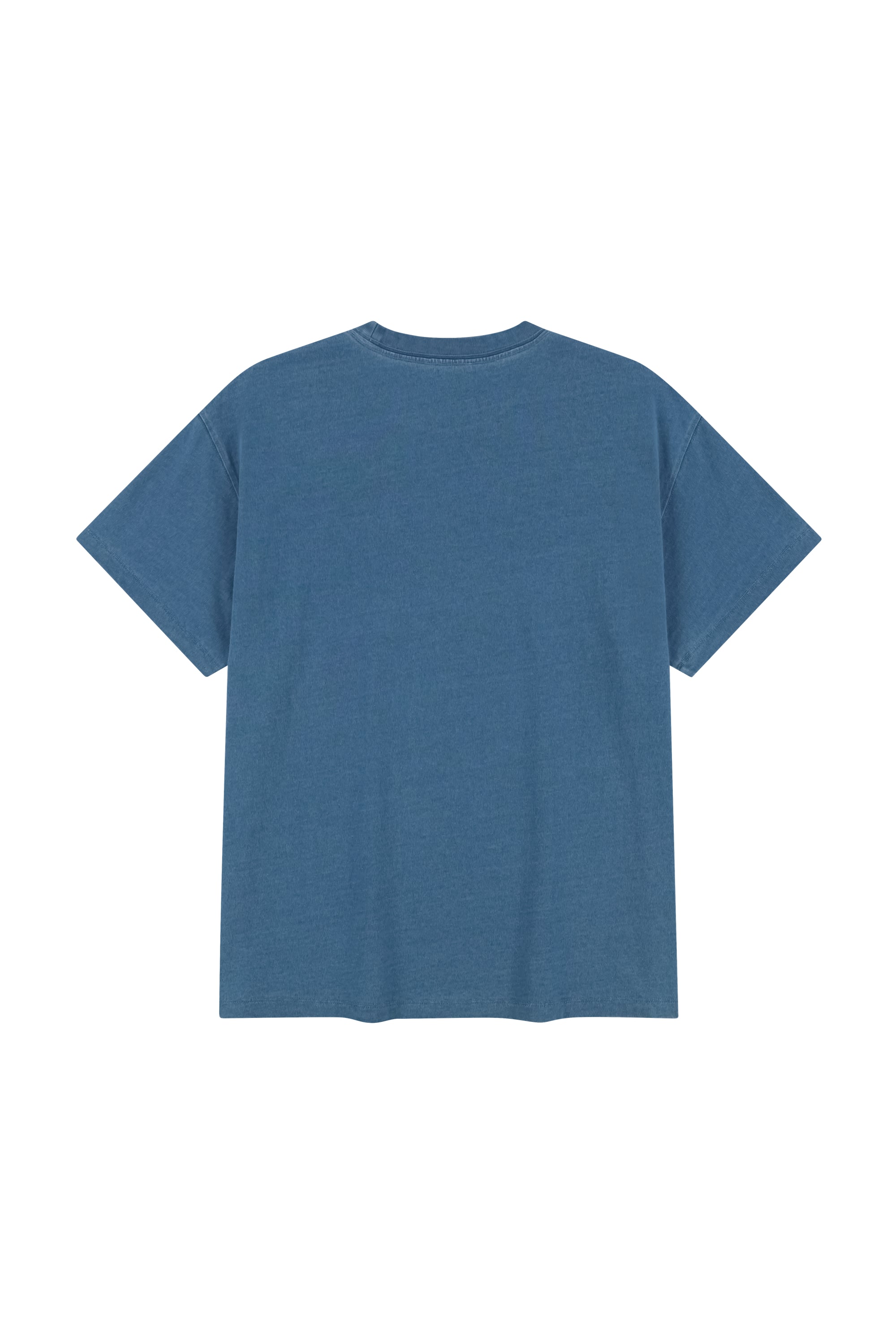 Doodle Classic Logo Pocket Tee Blue